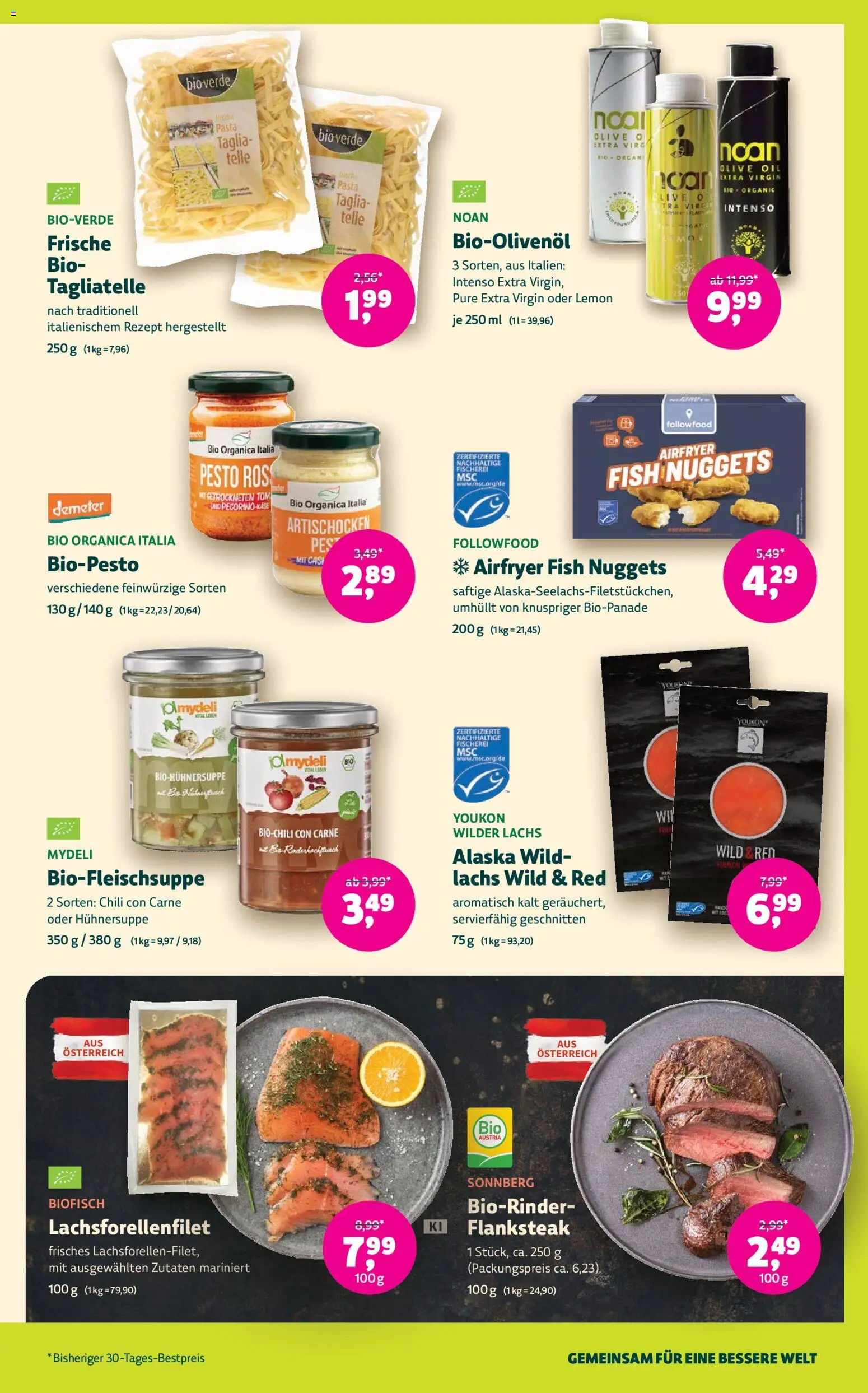 Denns BioMarkt Angebote Flugblatt in Österreich