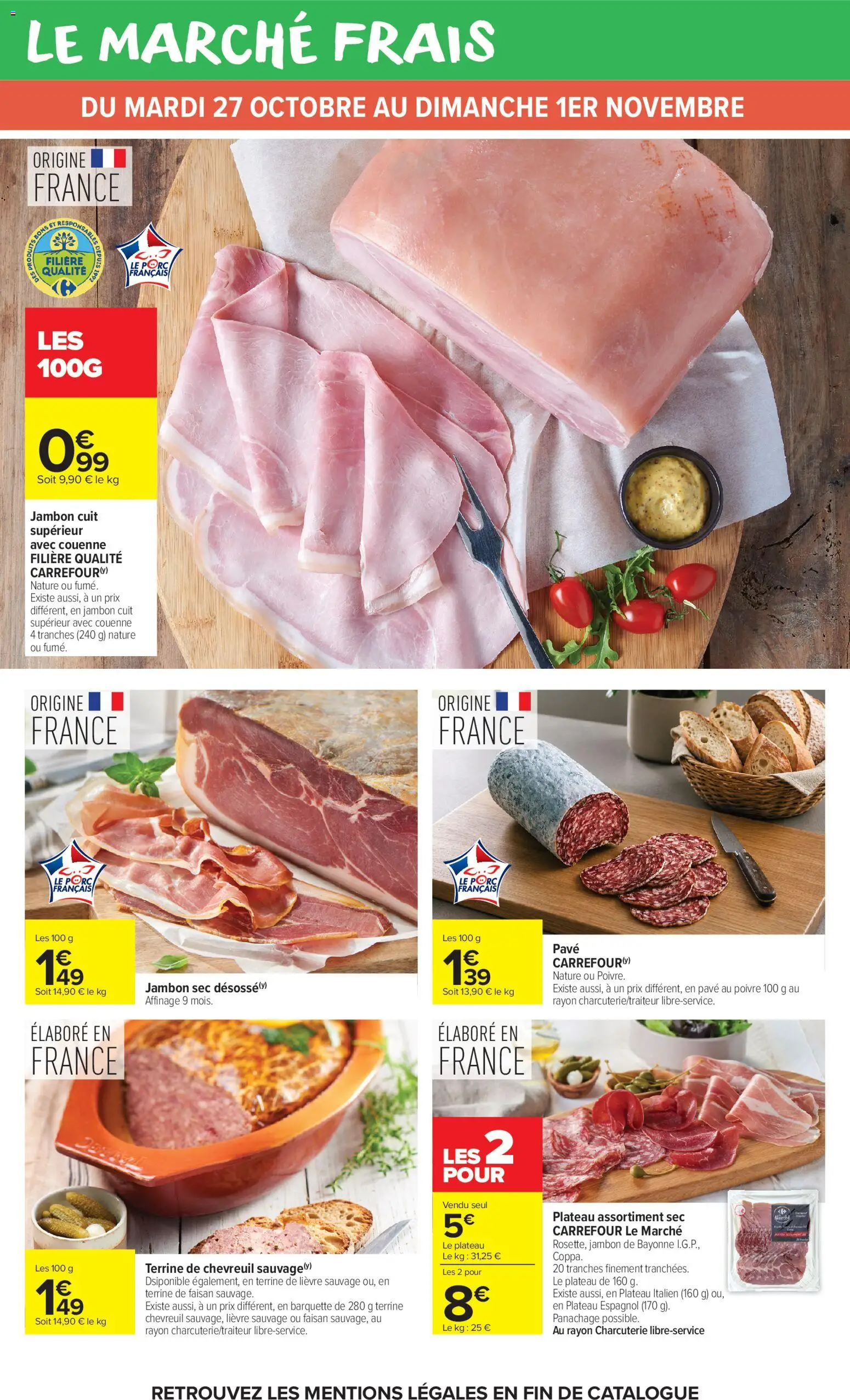 Carrefour Market catalogue Catalogue in France