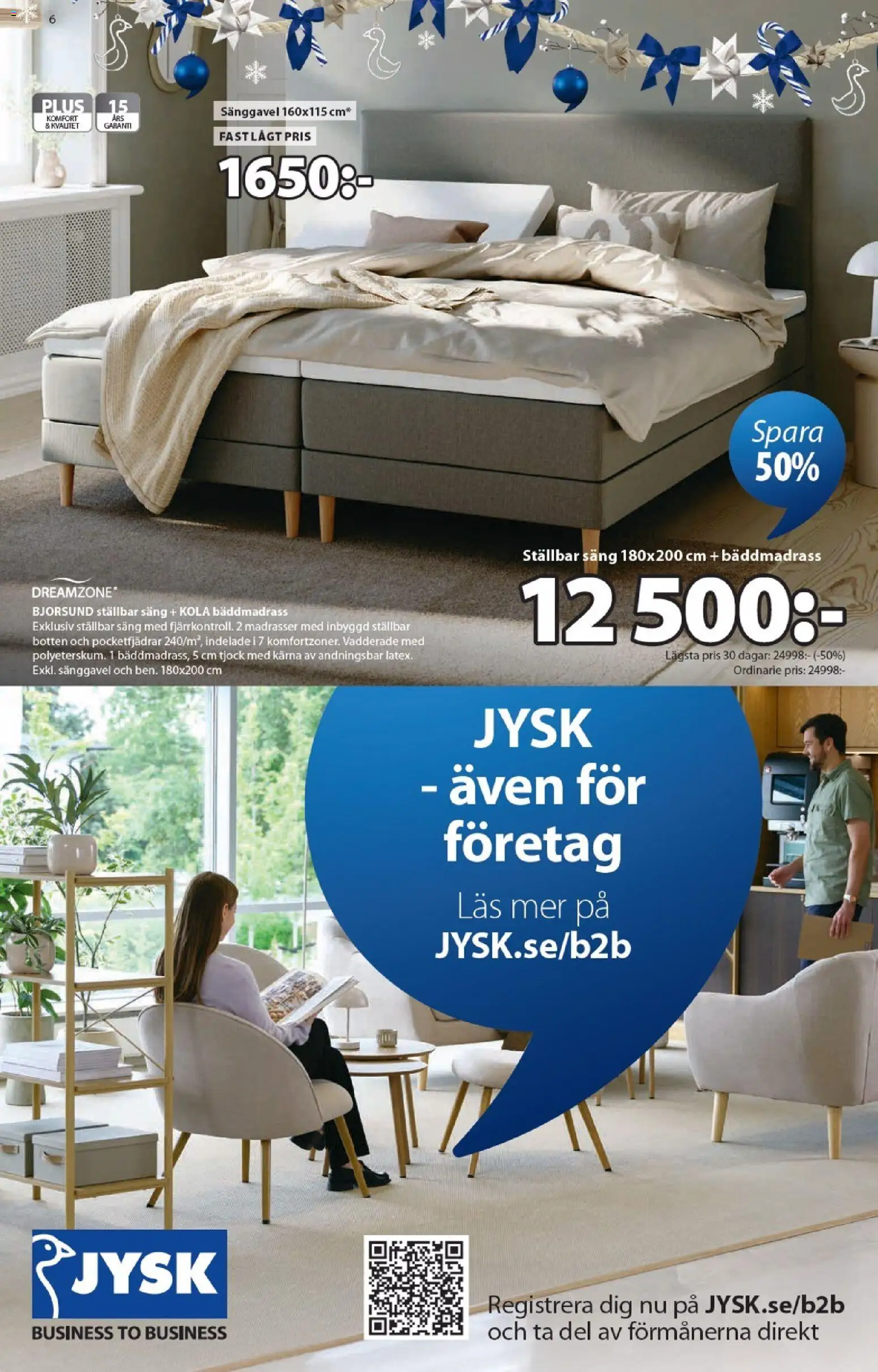 JYSK erbjudanden Reklamblad in Sverige