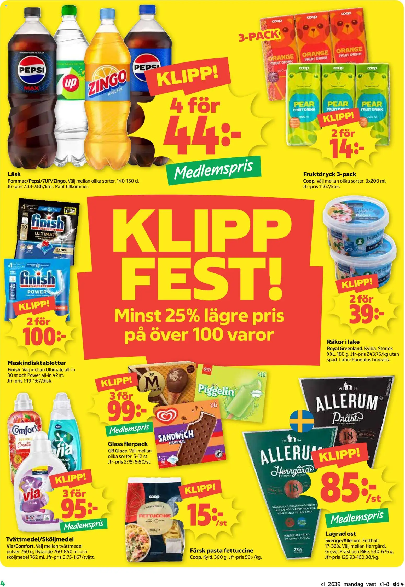 Coop erbjudanden Reklamblad in Sverige