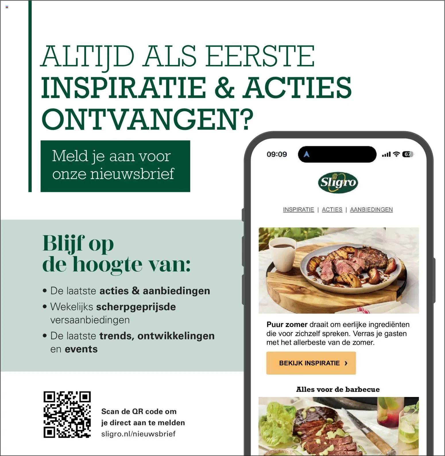 Sligro folder - Seizoen Folder in Nederland