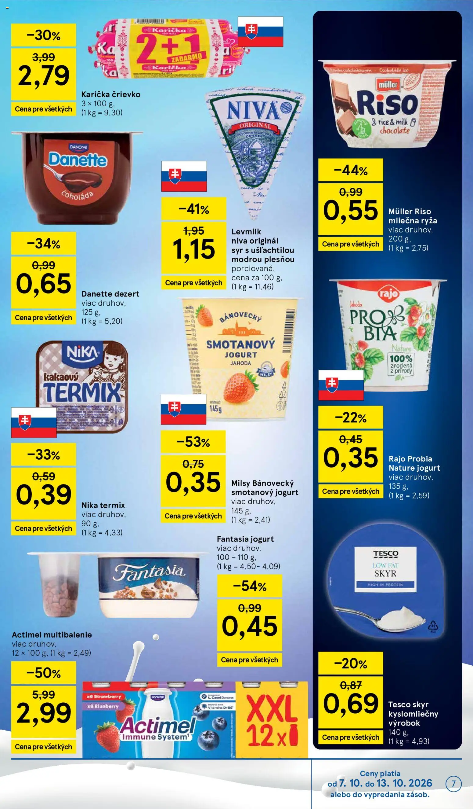 Tesco Hypermarket - leták Leták in Slovensko