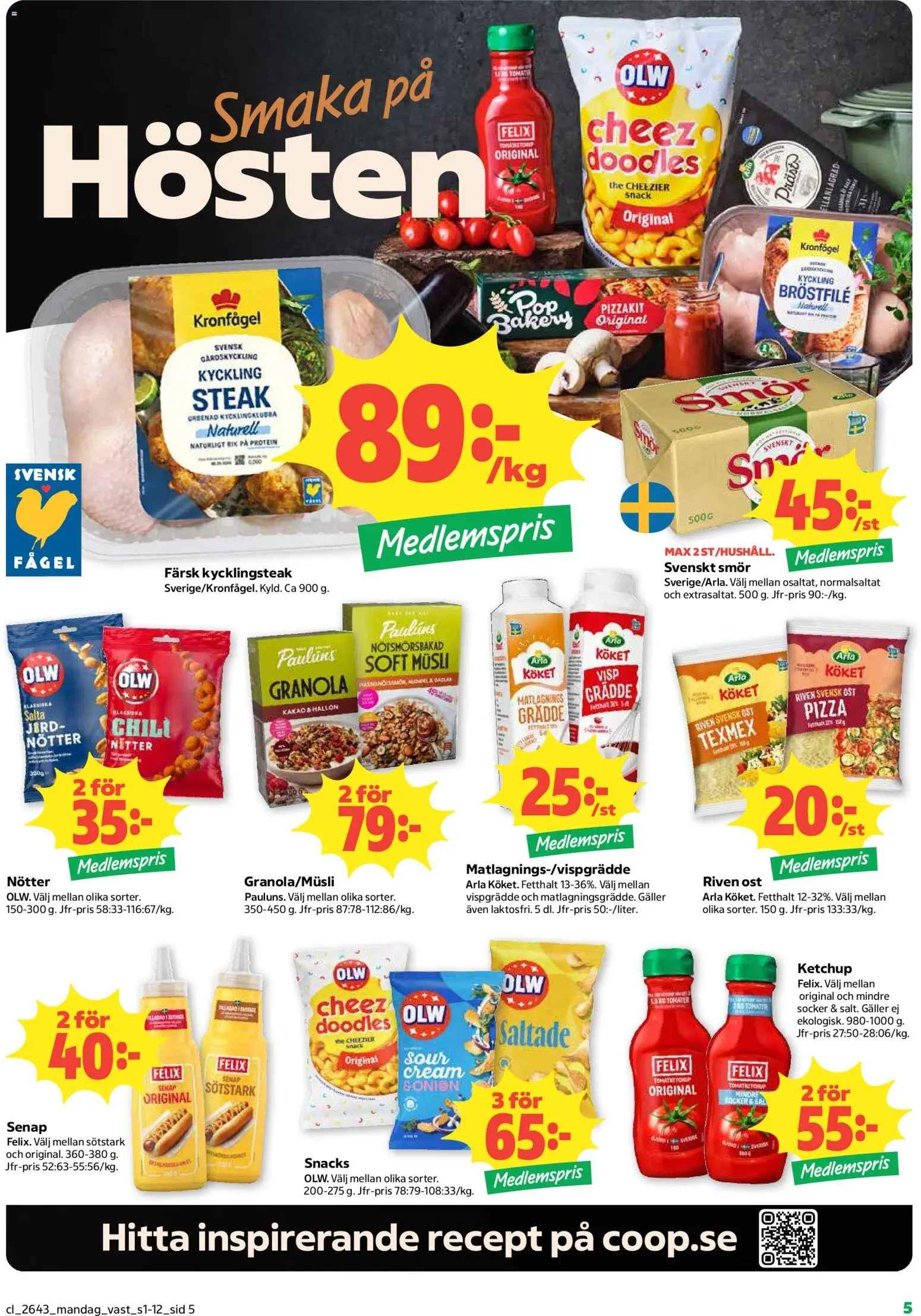 Coop erbjudanden Reklamblad in Sverige
