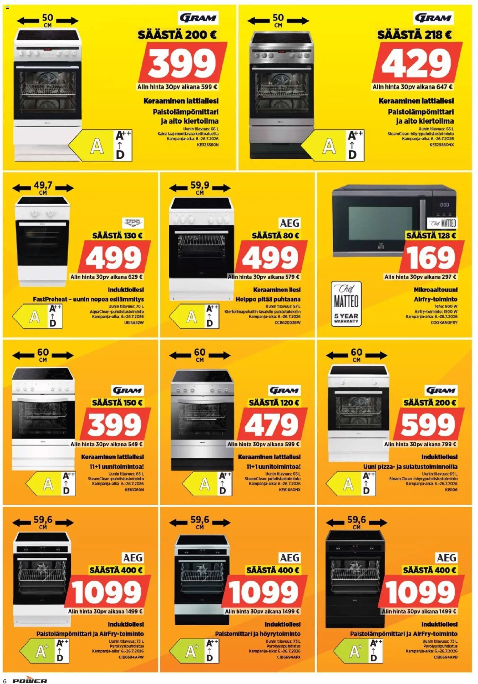 🛍️ Power tarjoukset alkaen 06/07/2026 » Katso huipputarjoukset ja säästä jo tänään! 💰 | Suomi