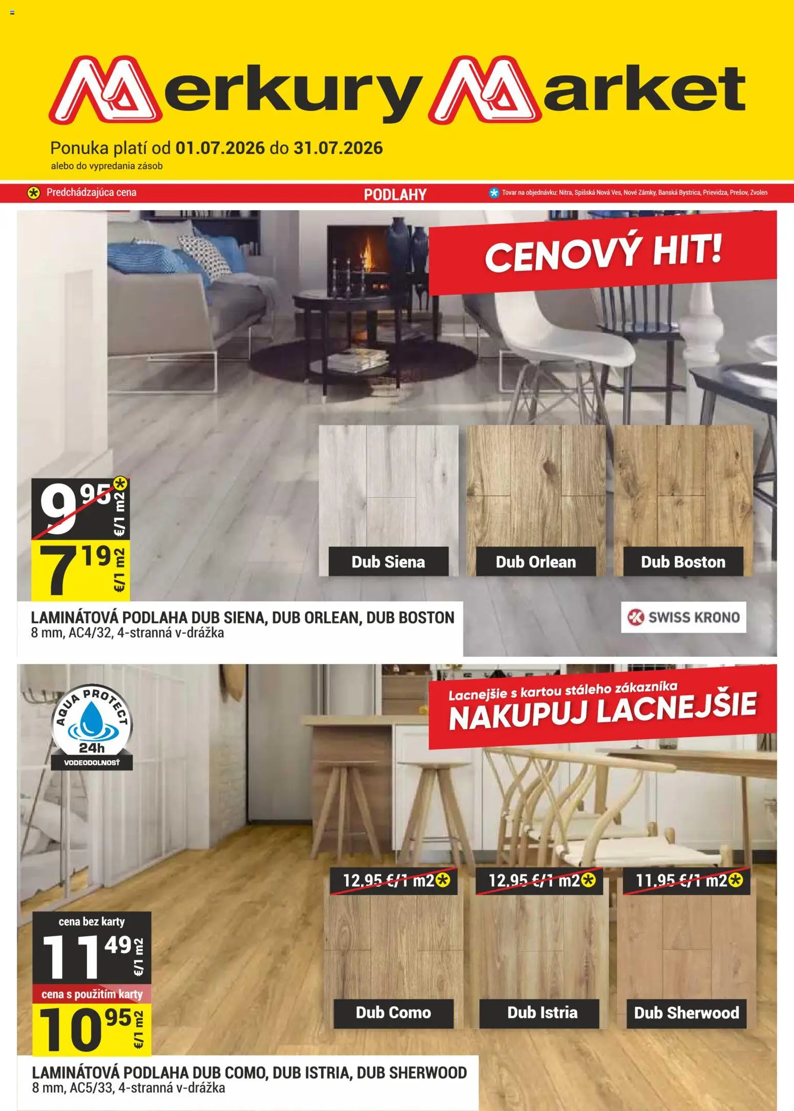 Merkury Market leták od 01.07.2026 » Pozrite si limitované zľavy a ušetrite ešte dnes! | Slovensko