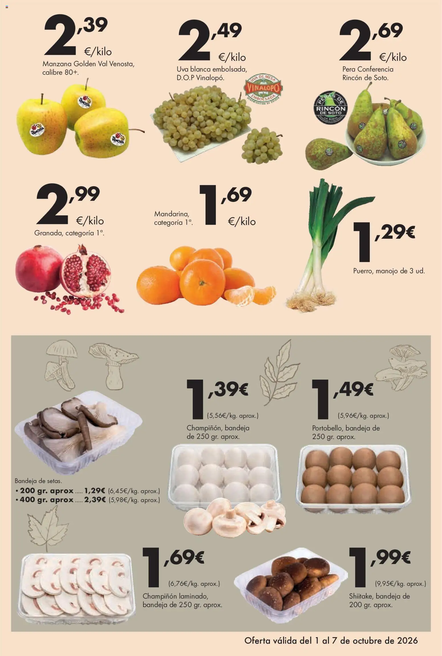 Lupa Supermercados folleto Folleto in España