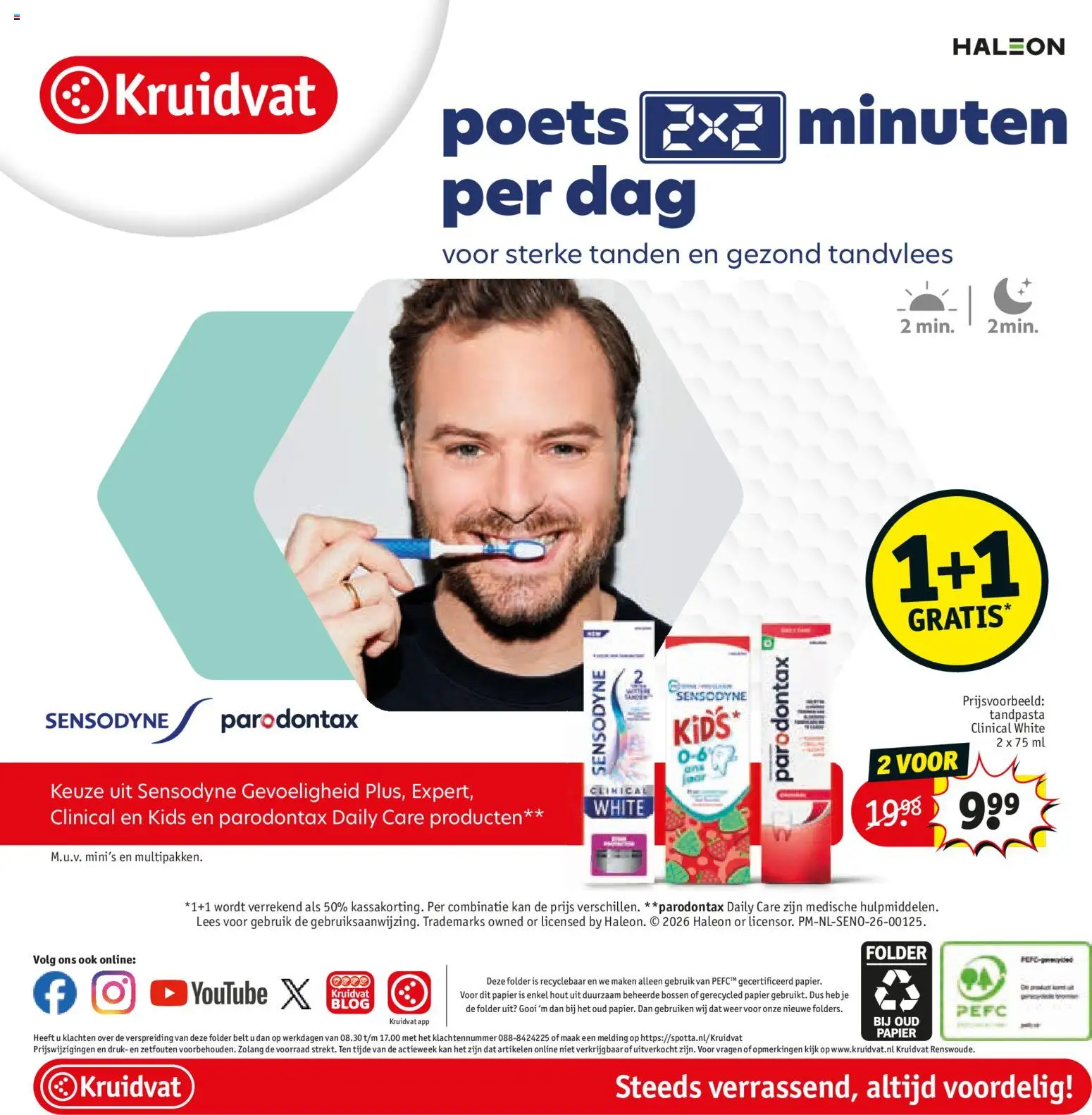 Kruidvat folder Folder in Nederland