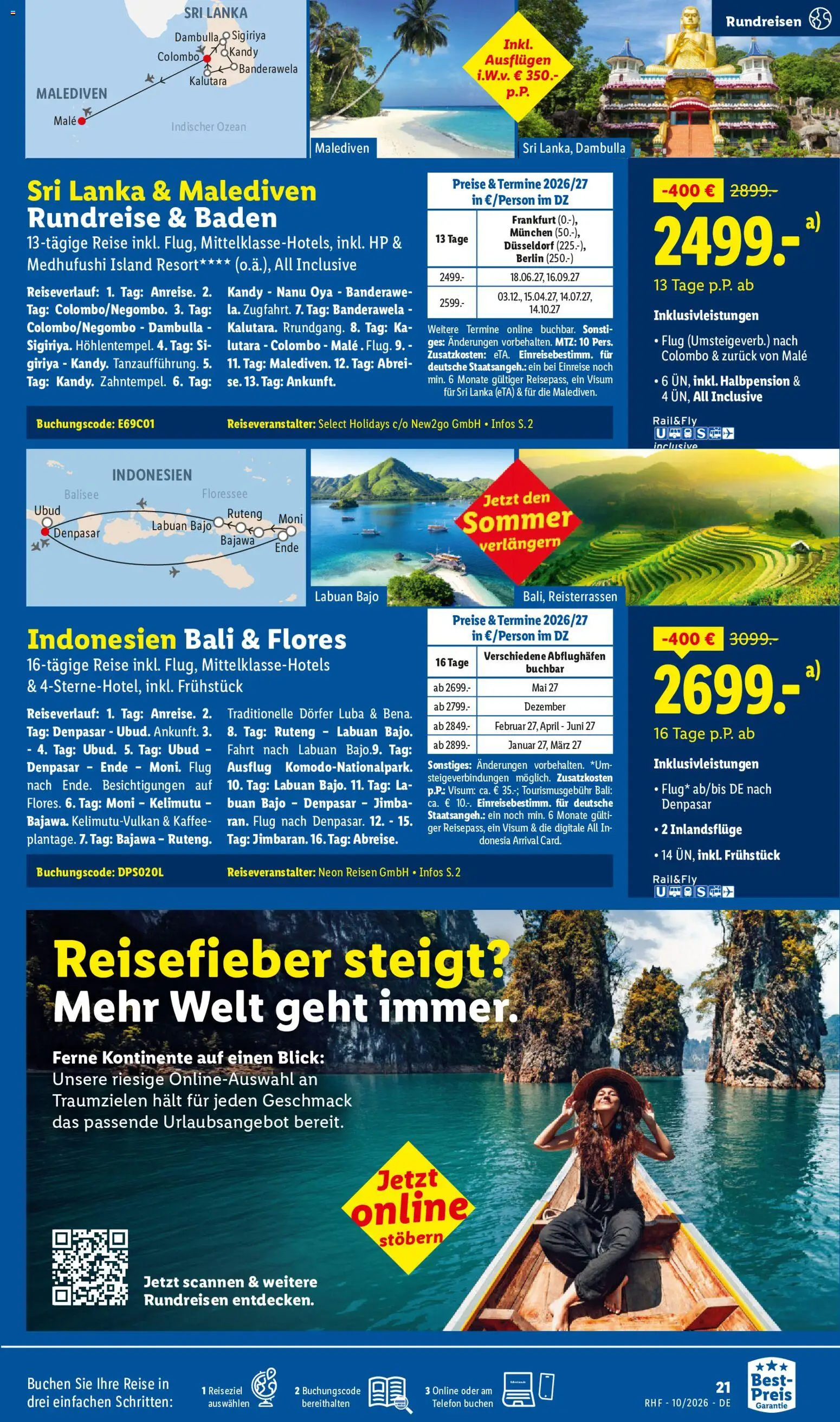 Lidl Reisen Prospekt Prospekt in Deutschland