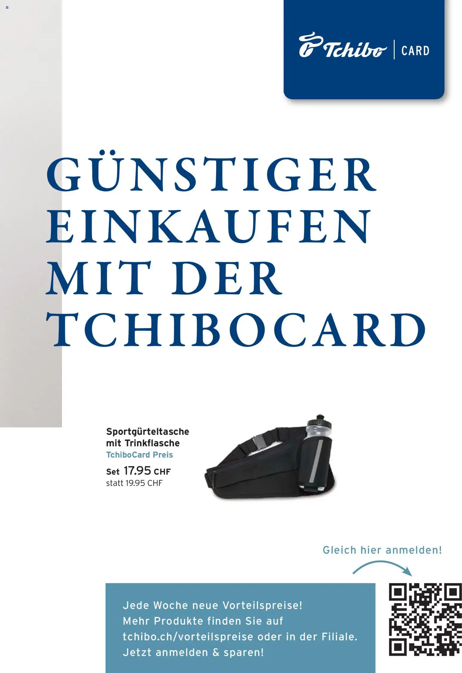 Tchibo aktionen Active Running Prospekt in Schweiz