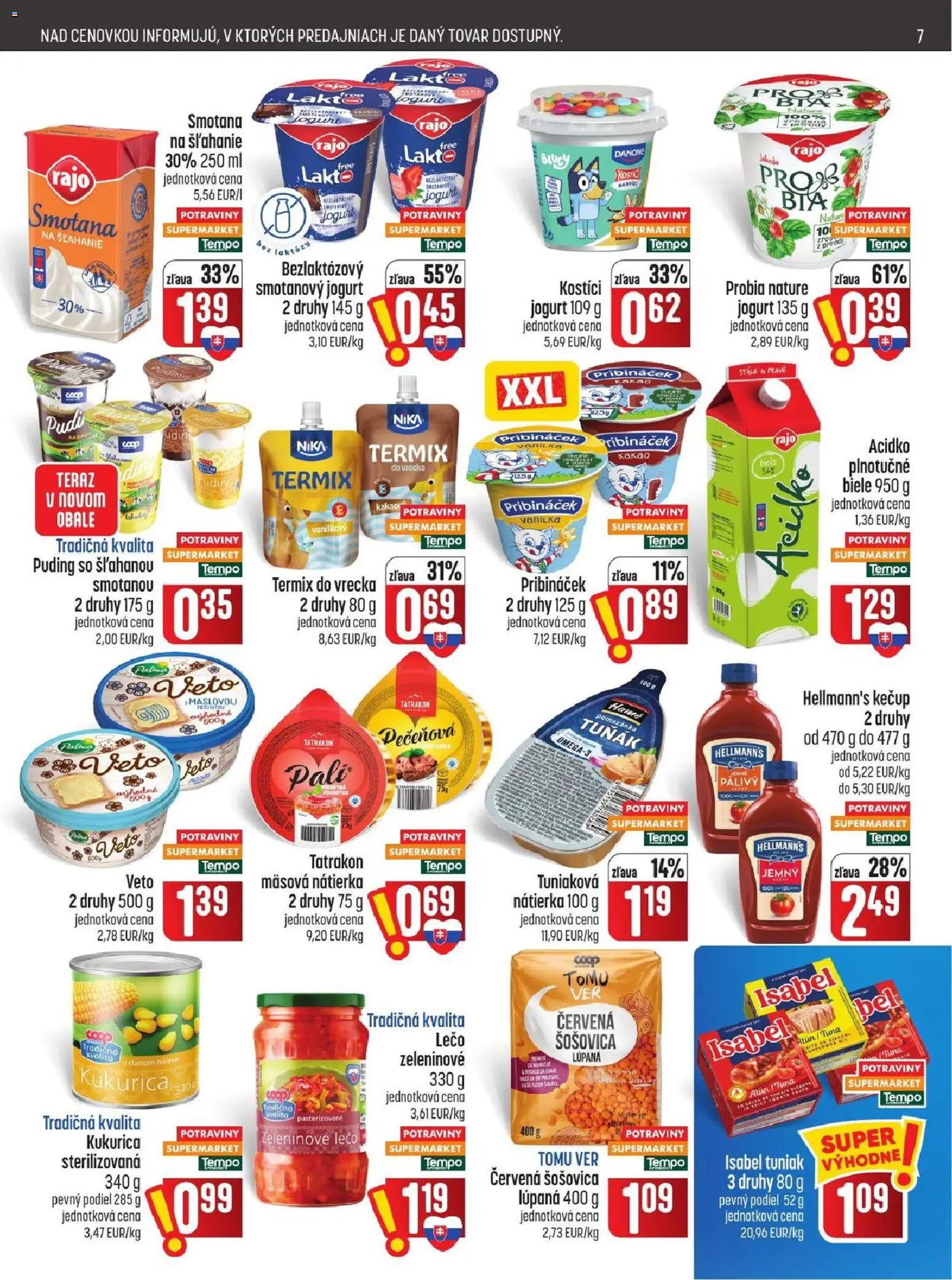 COOP Jednota leták Leták in Slovensko