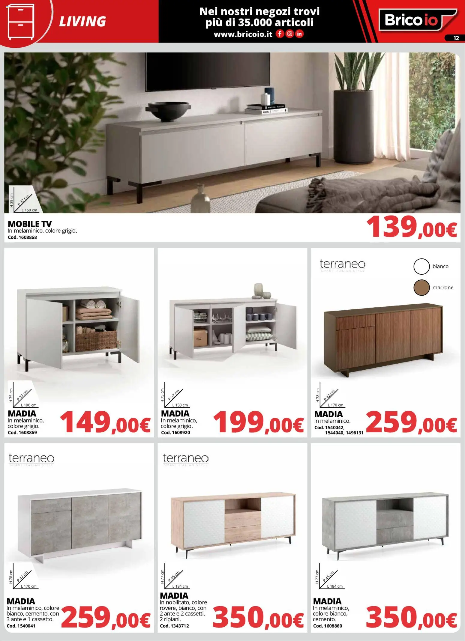 Brico io volantino Arredo Volantino in Italy