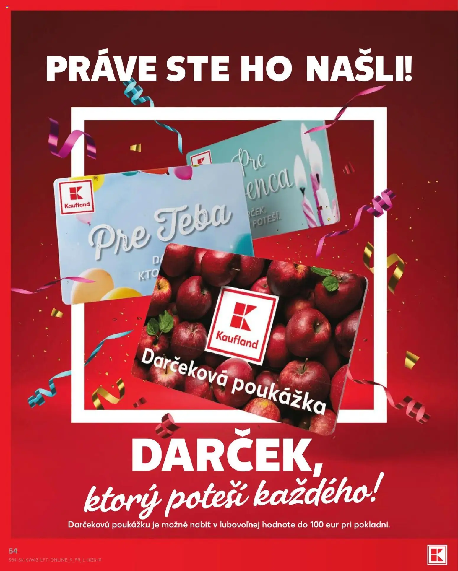 Kaufland leták Leták in Slovensko