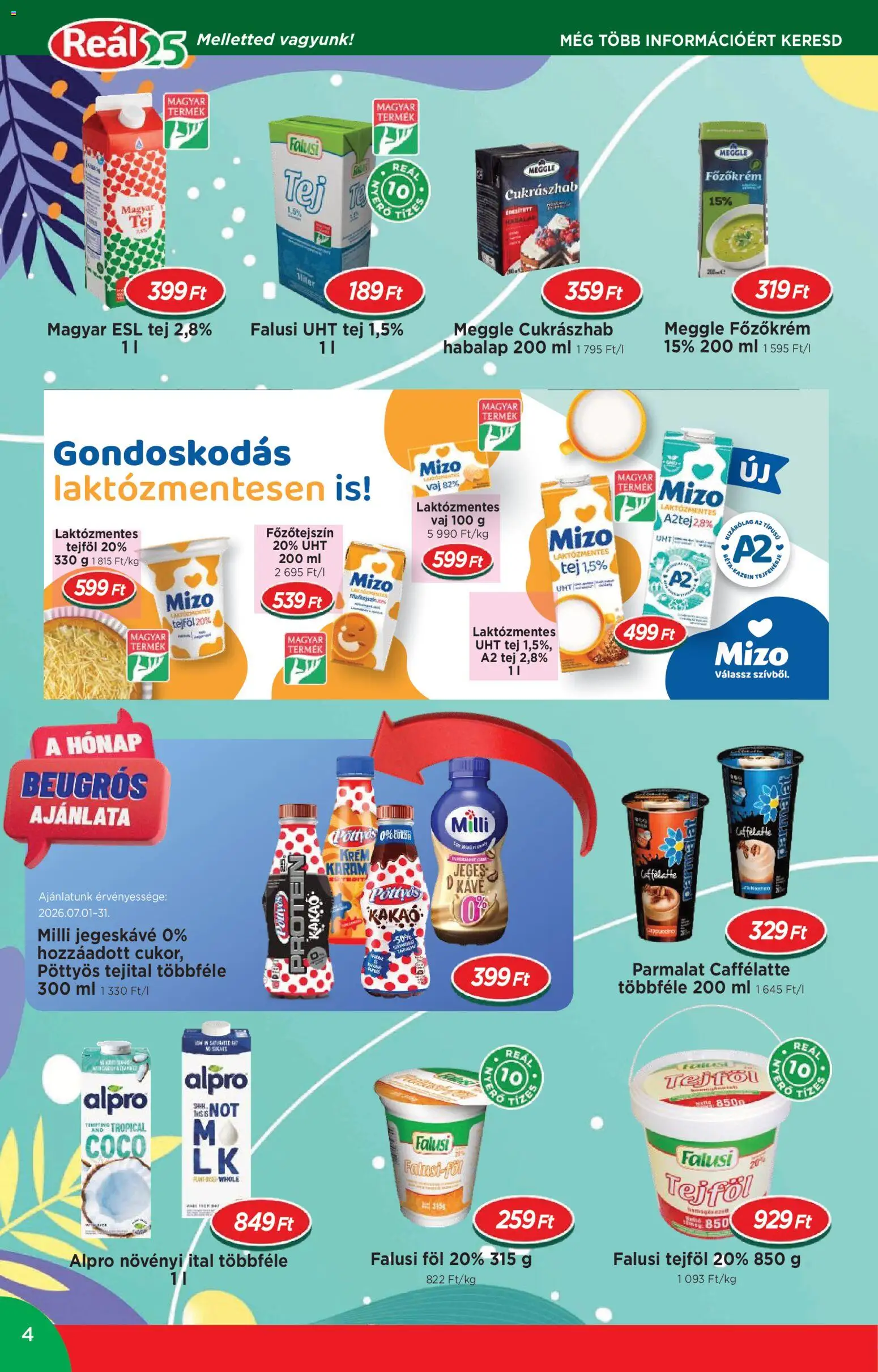 Reál Akciós Újság 2026.07.01.-tól/töl - fantasztikus ajánlatokat! 🛍️ | Magyarország