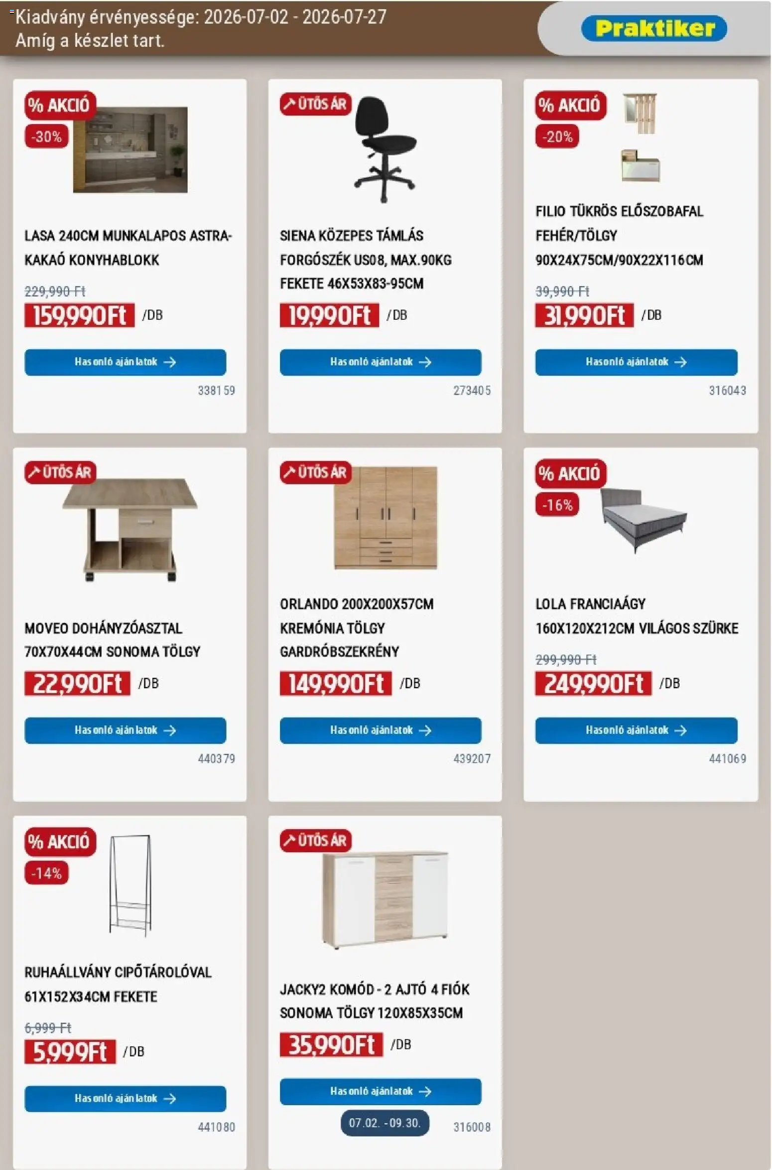 Praktiker Akciós Újság 2026.07.02.-tól/töl - fantasztikus ajánlatokat! 🛍️ | Magyarország
