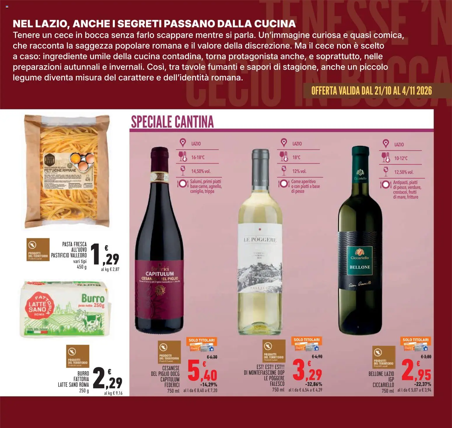 Conad volantino Volantino in Italy