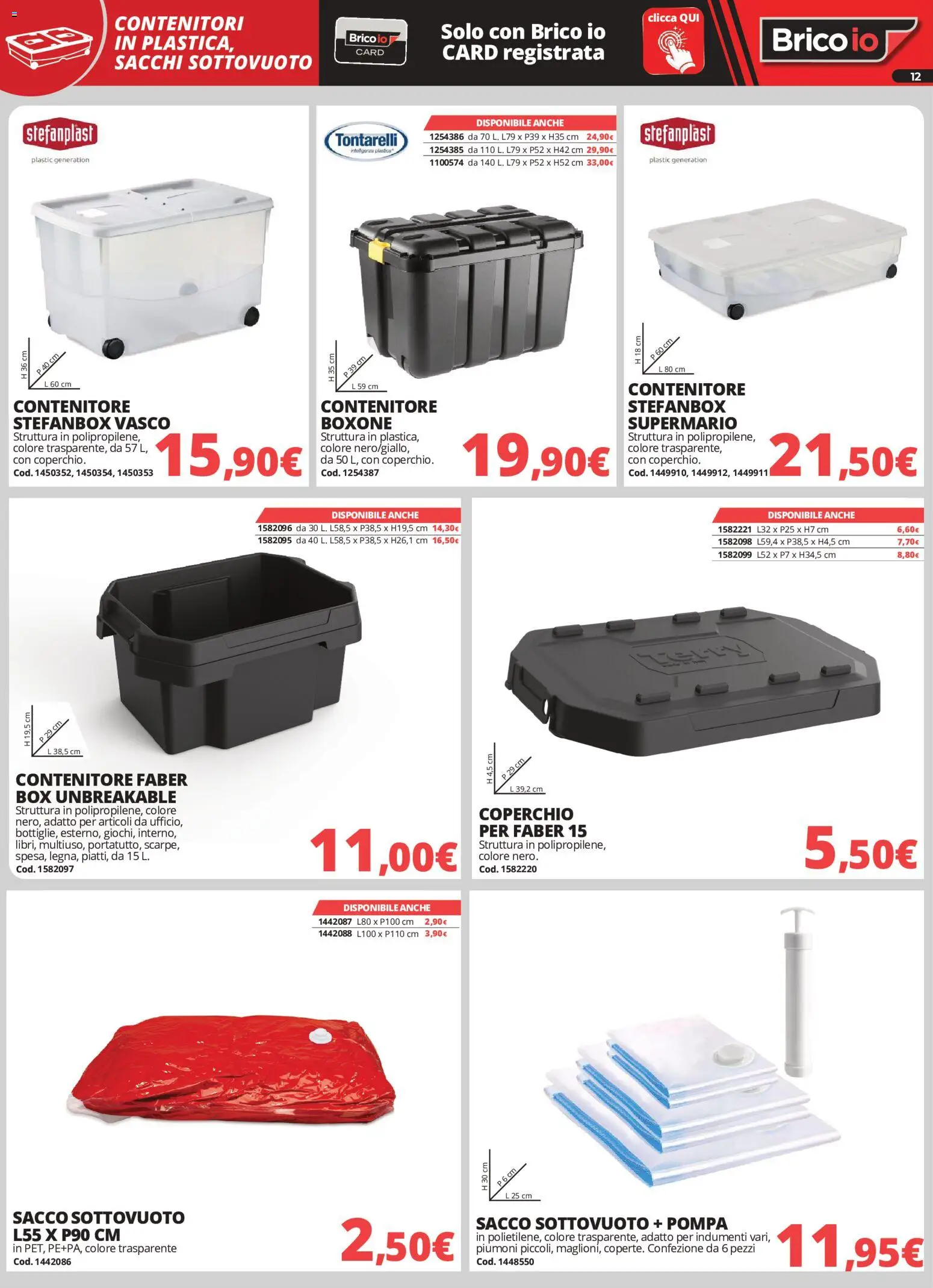 Brico io volantino Sistemazione Volantino in Italy