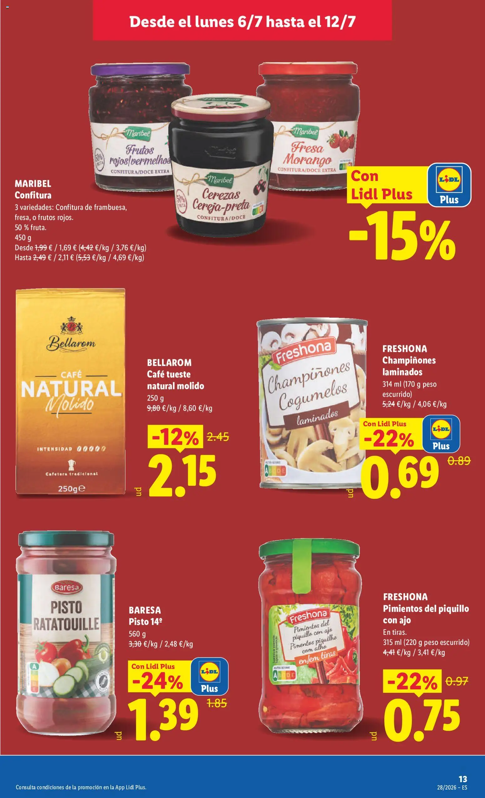 Lidl folleto desde 06/07/2026 | ¿Cómo obtener un descuento limitado? ¡Ahorra hoy mismo! | España