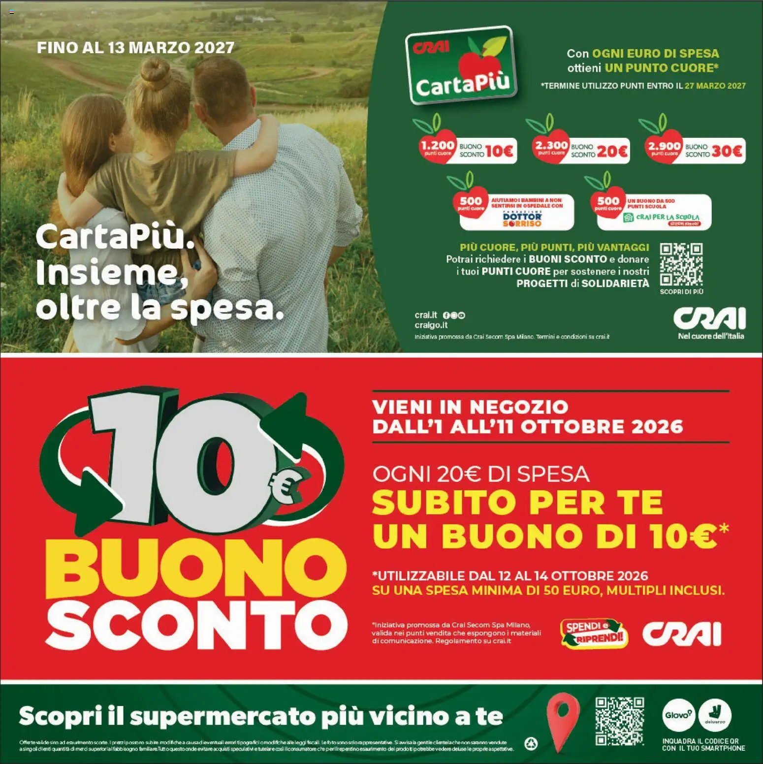 CRAI volantino Grosio Volantino in Italy