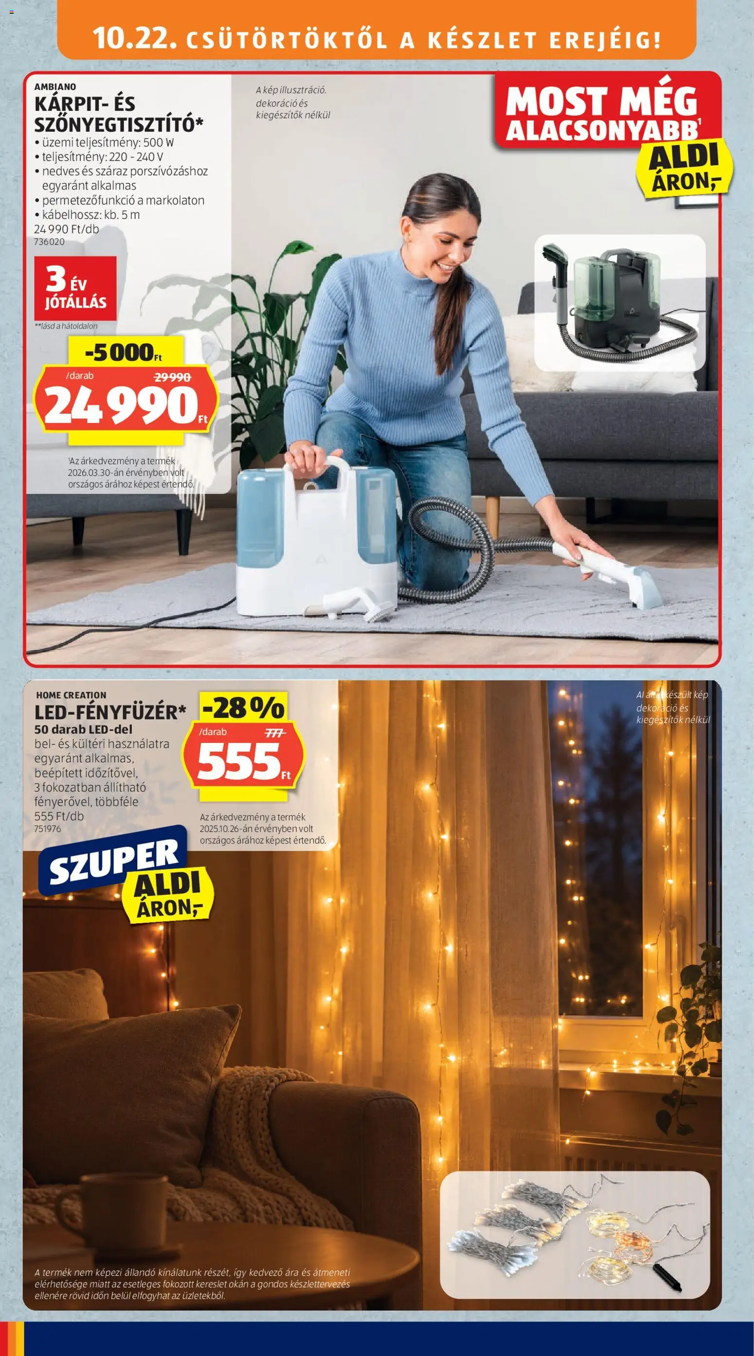 Aldi akciós újság Akciós újság in Magyarország