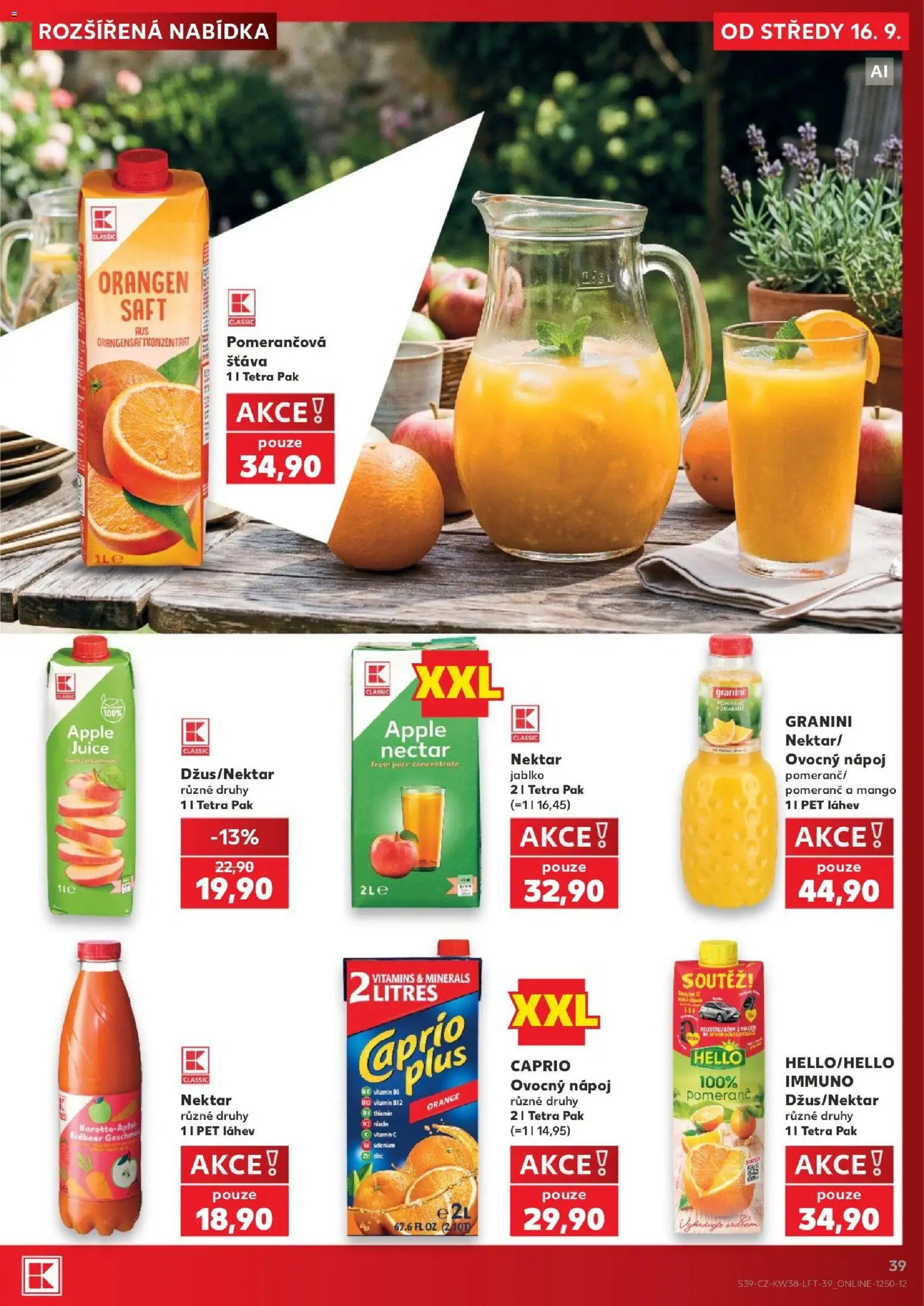 Kaufland leták Leták in Česko