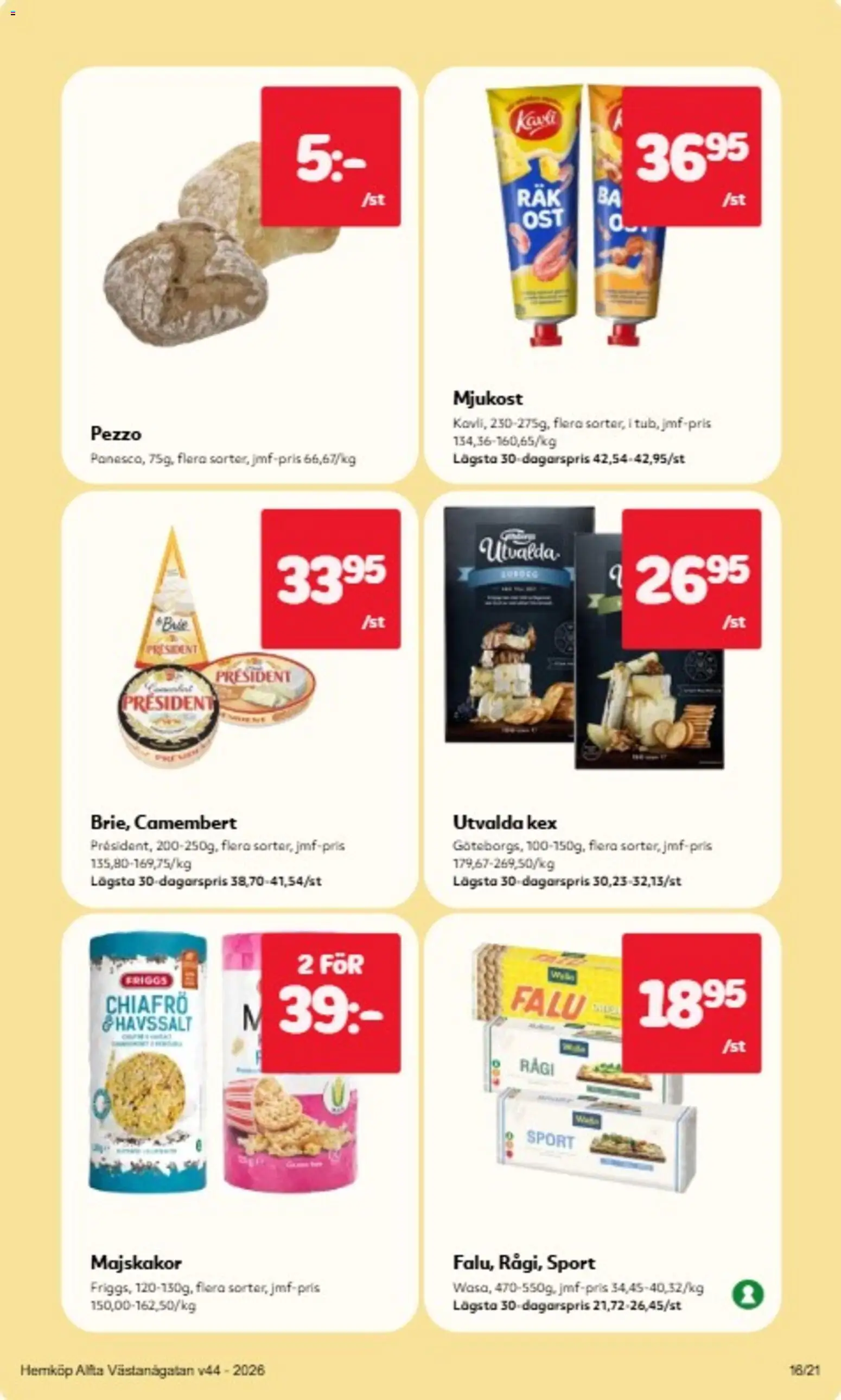 Hemköp erbjudanden Reklamblad in Sverige