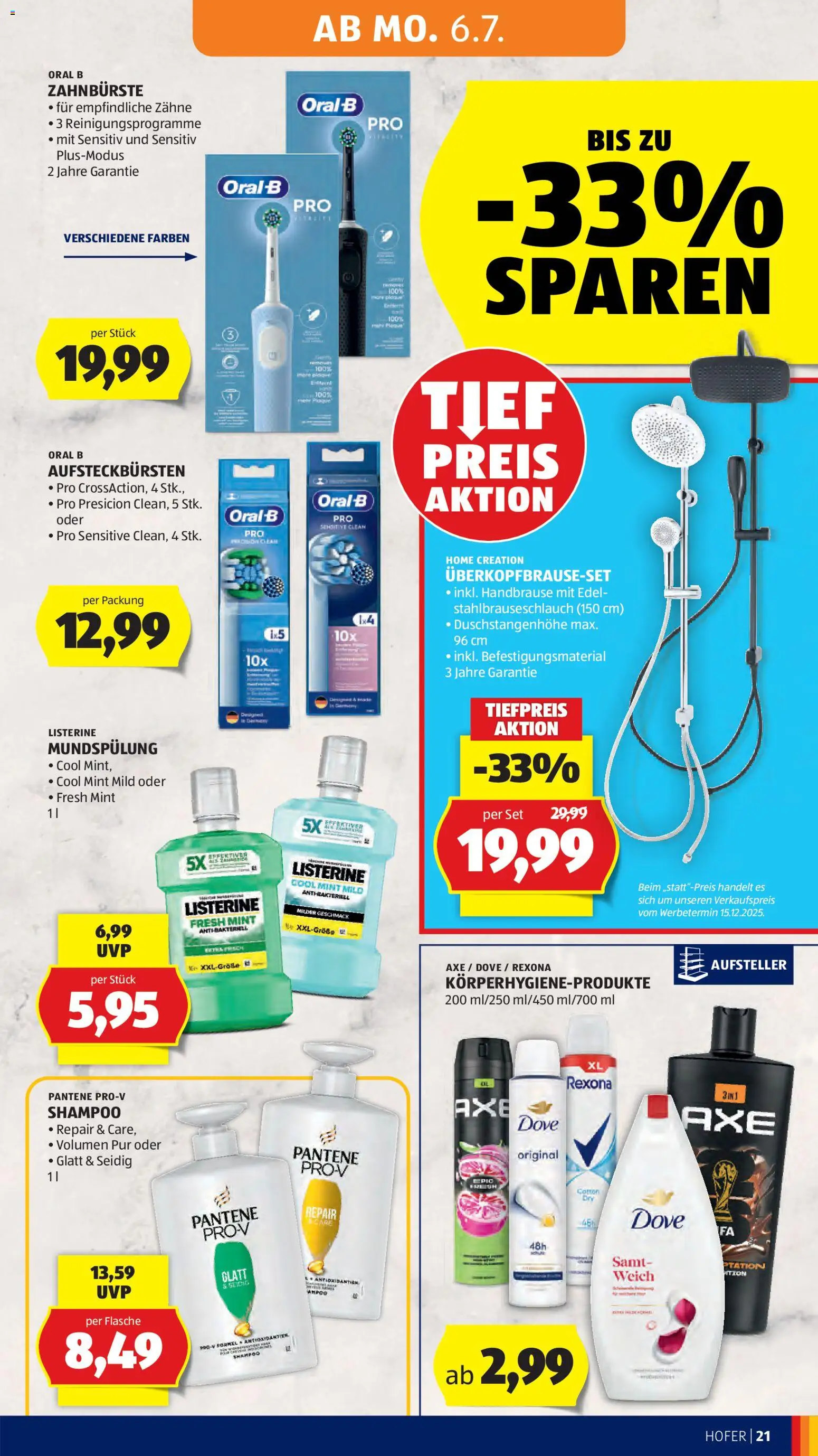 Sparen Sie mit dem | Hofer Flugblatt ab 03.07.2026 ✳️ Angebote | Österreich