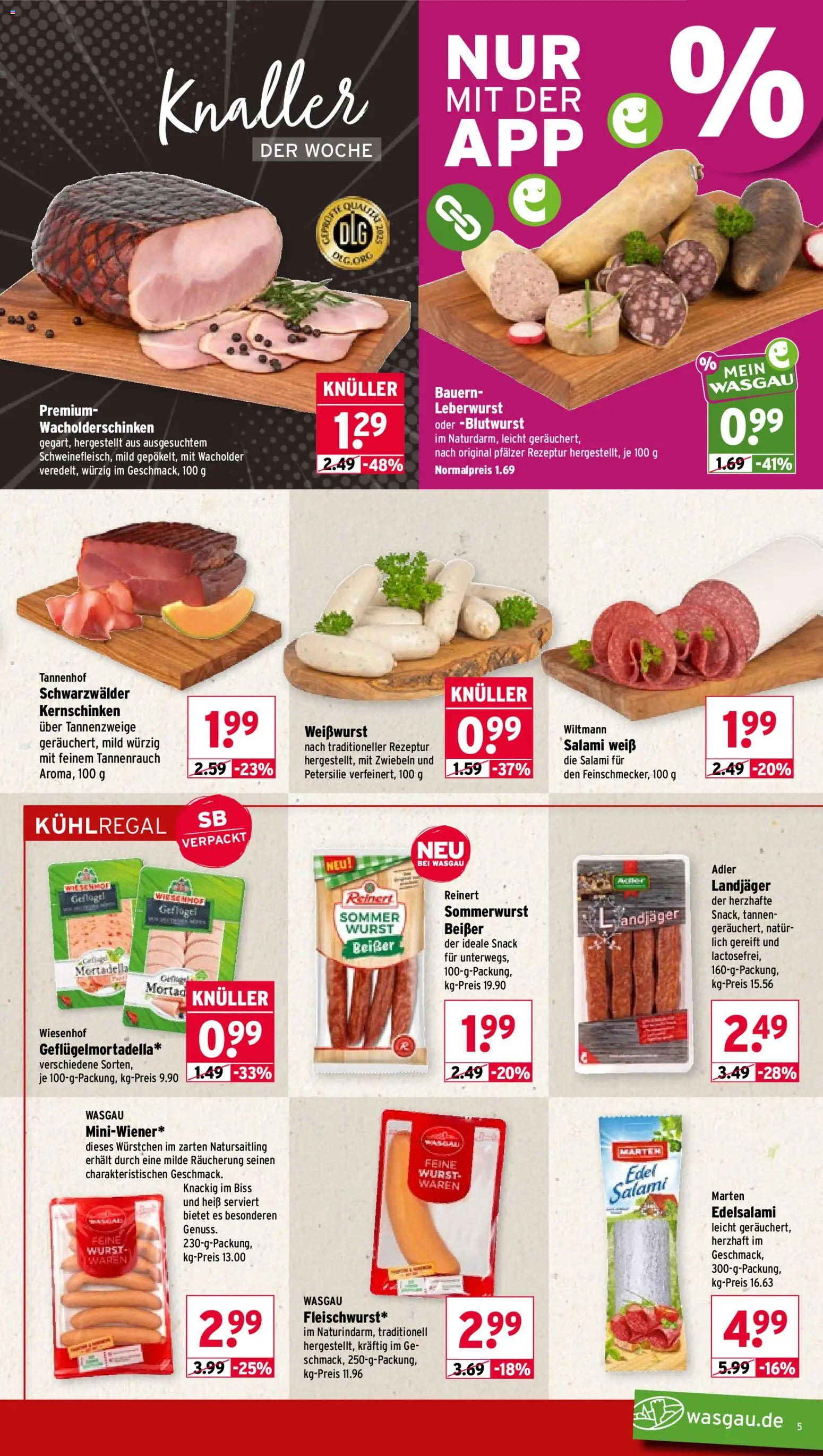 Wasgau Prospekt Prospekt in Deutschland