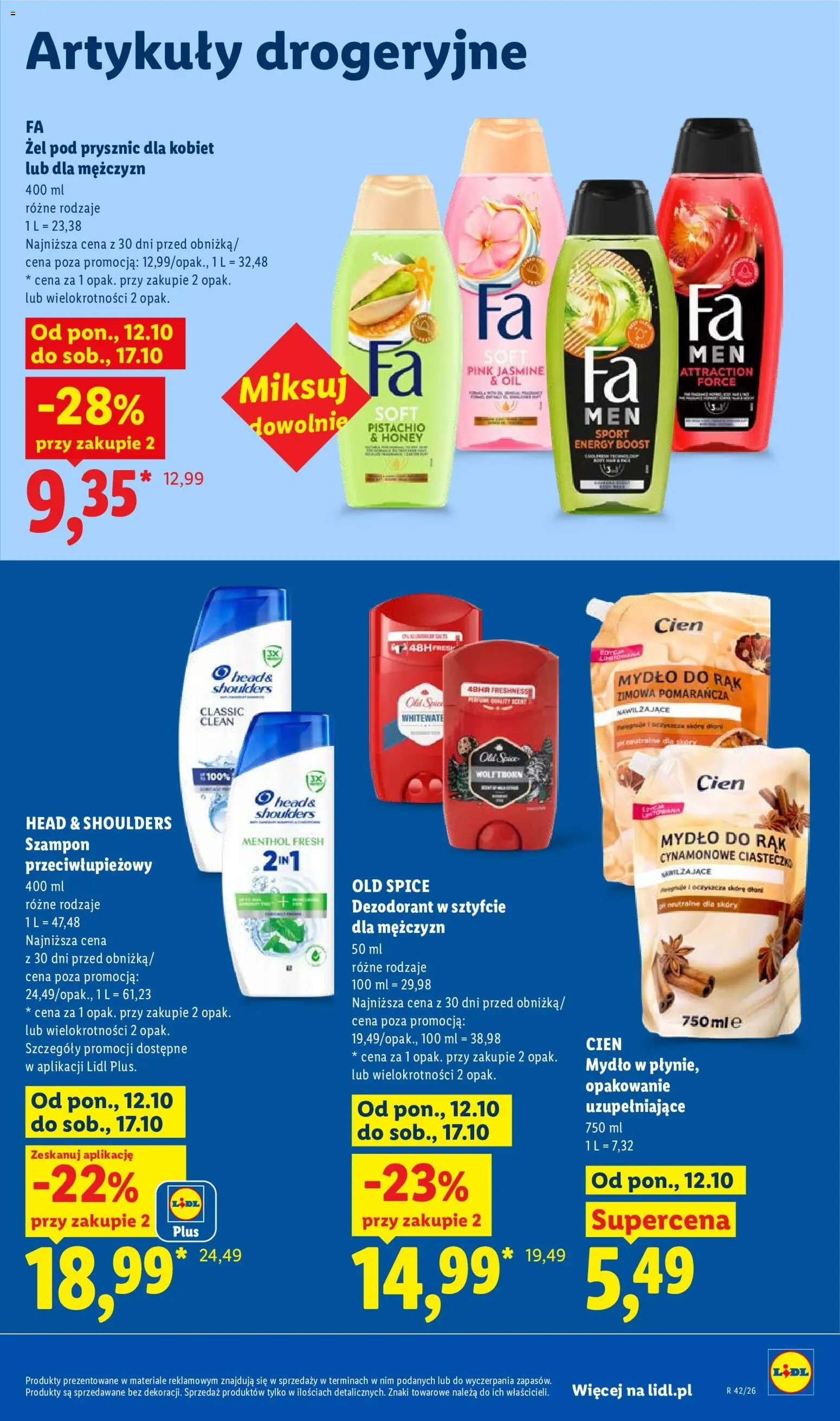Lidl Polsko leták Leták in Česko