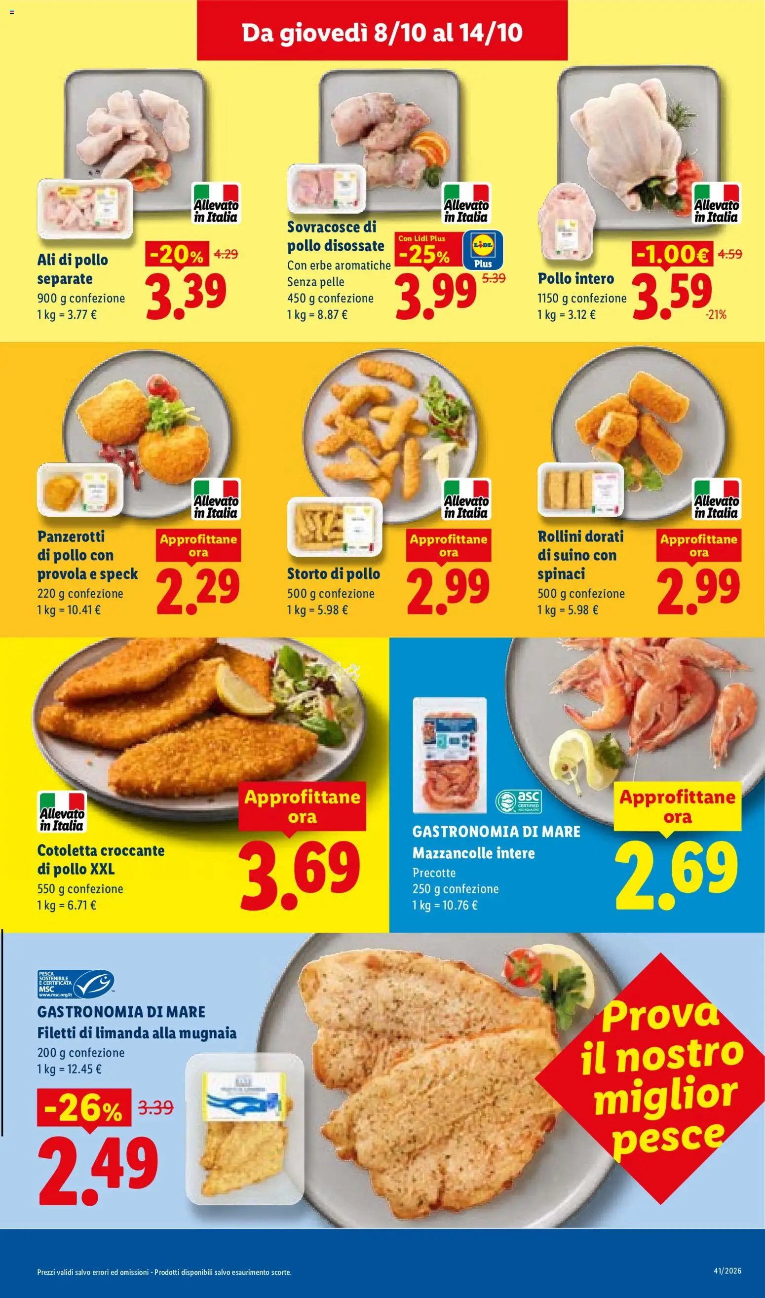 Lidl volantino Volantino in Italy
