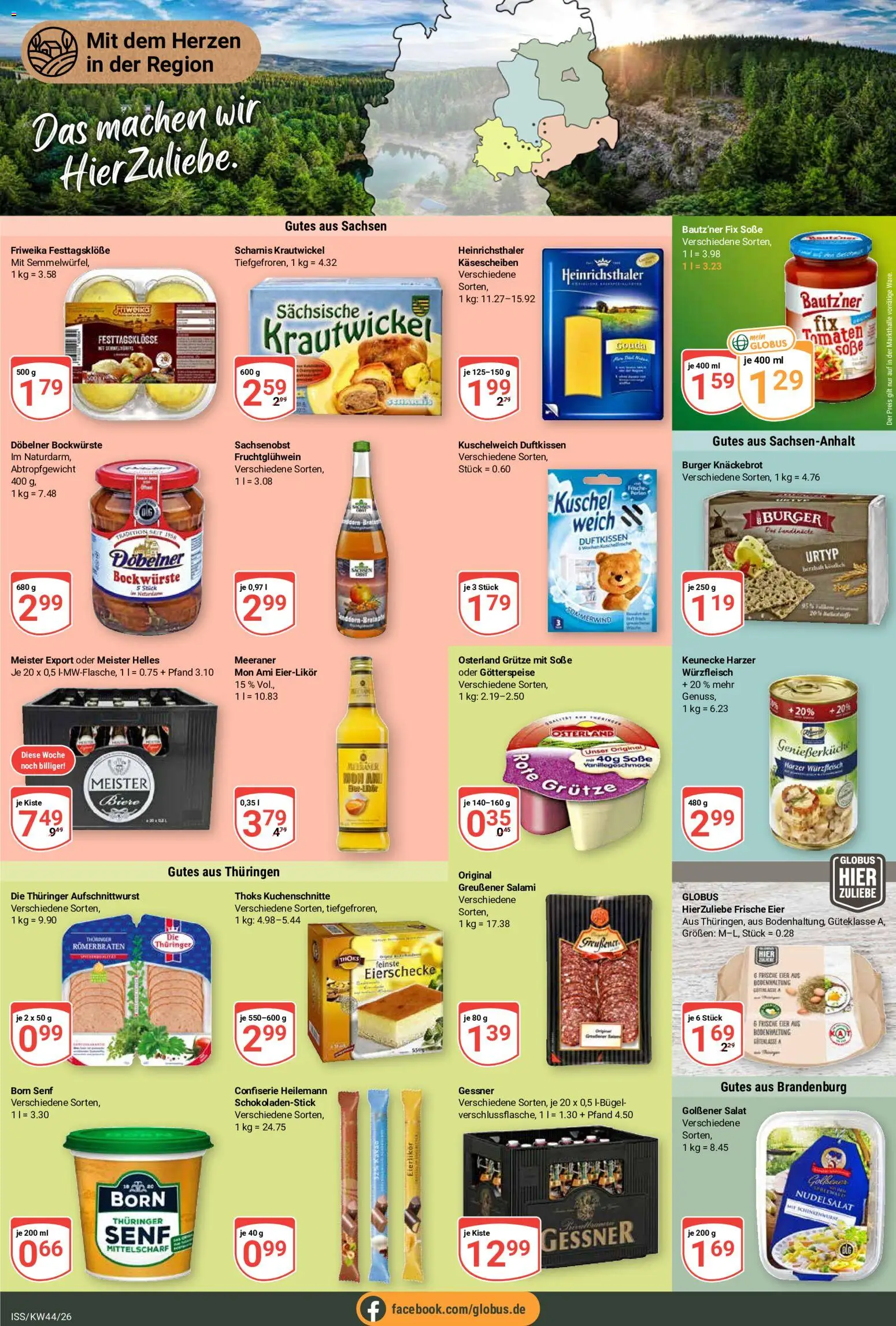 Globus Prospekt Prospekt in Deutschland