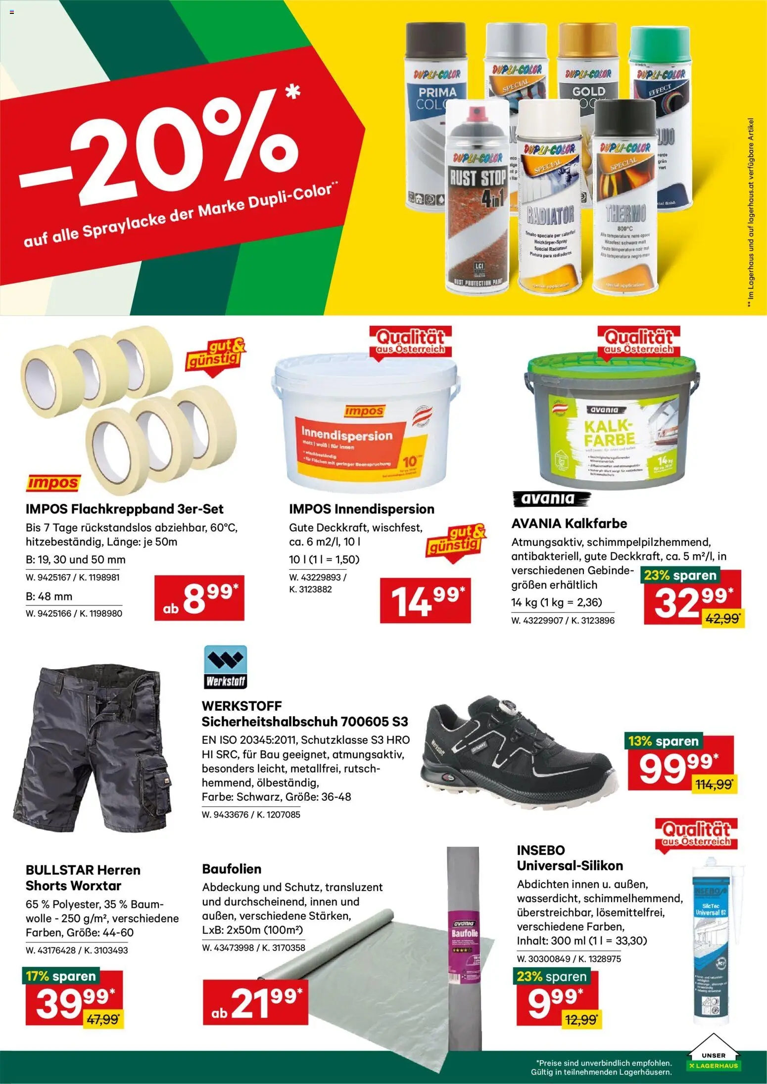 Die besten Angebote | Lagerhaus Flugblatt ab 05.01.2026 | - Jetzt stöbern! | Österreich