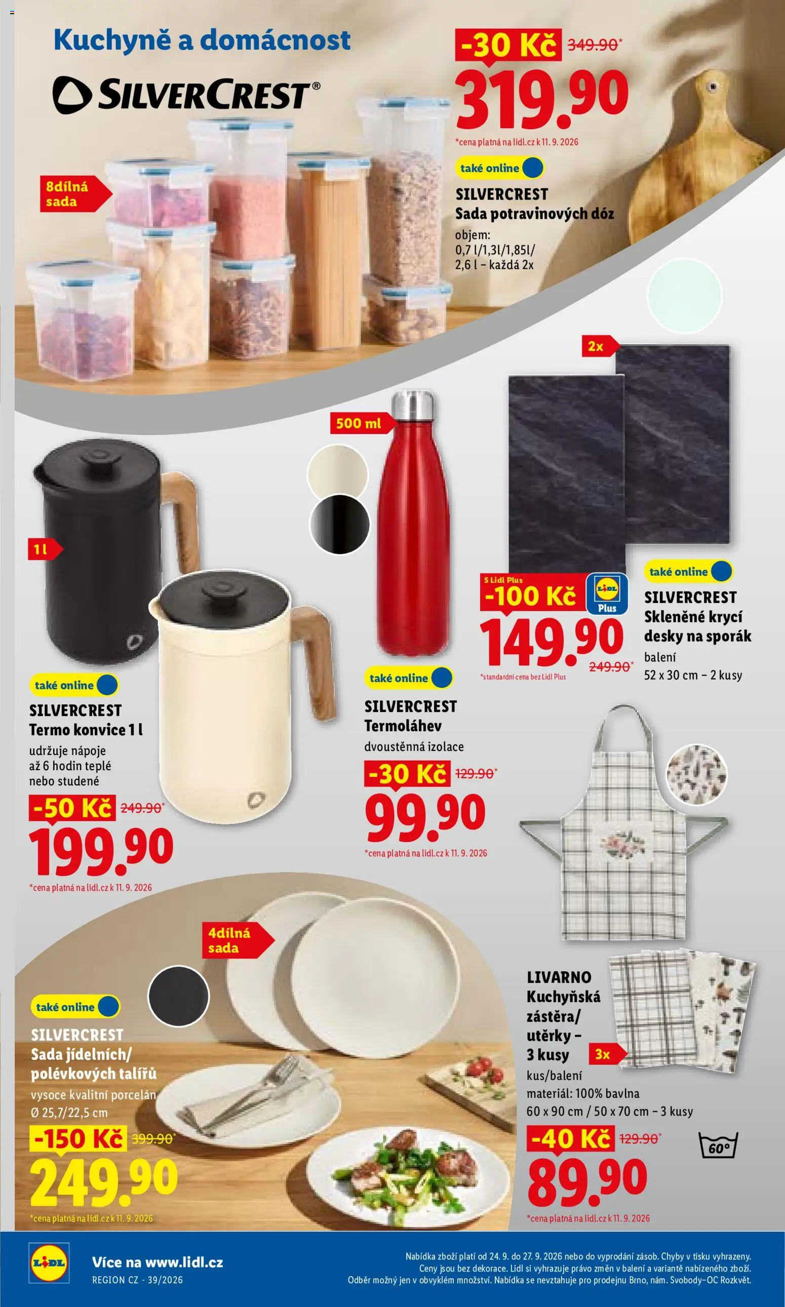 Lidl leták Leták in Česko