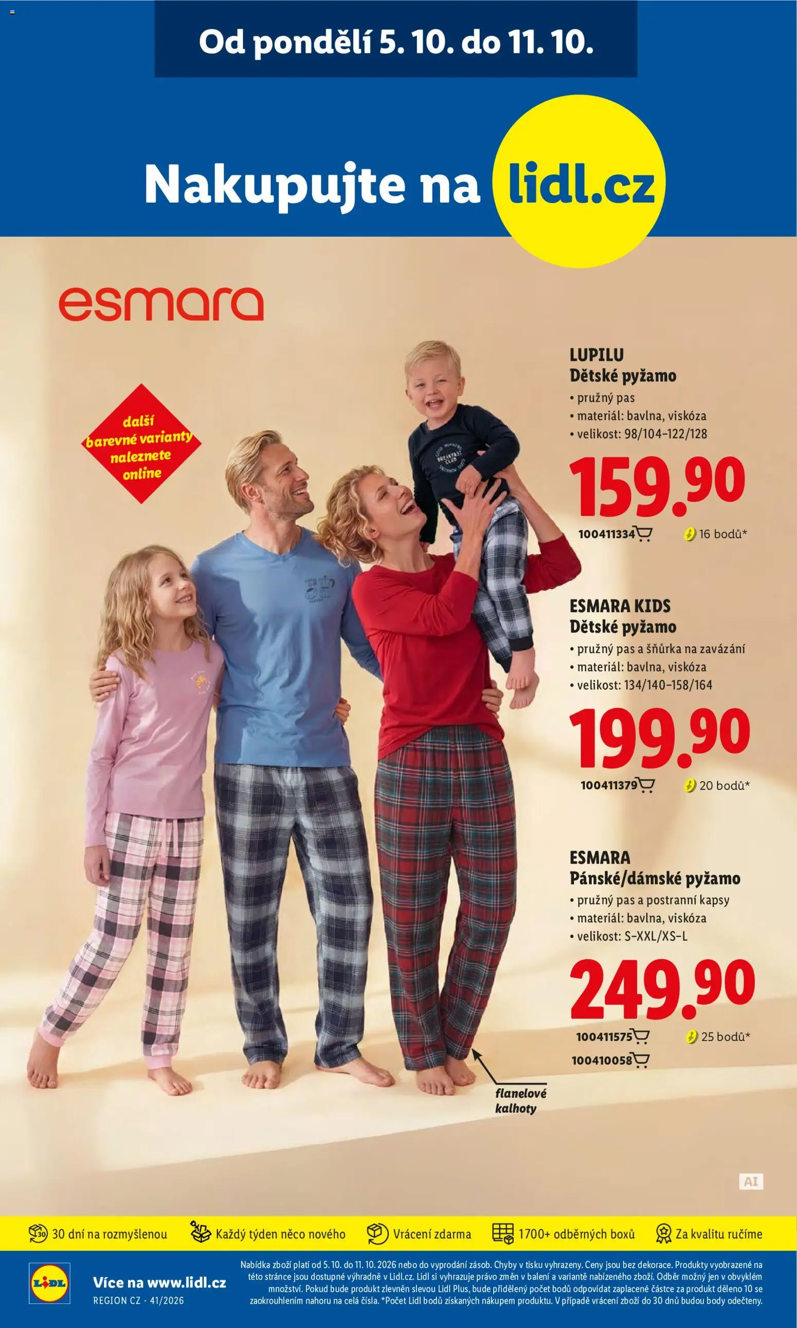 Lidl leták Leták in Česko