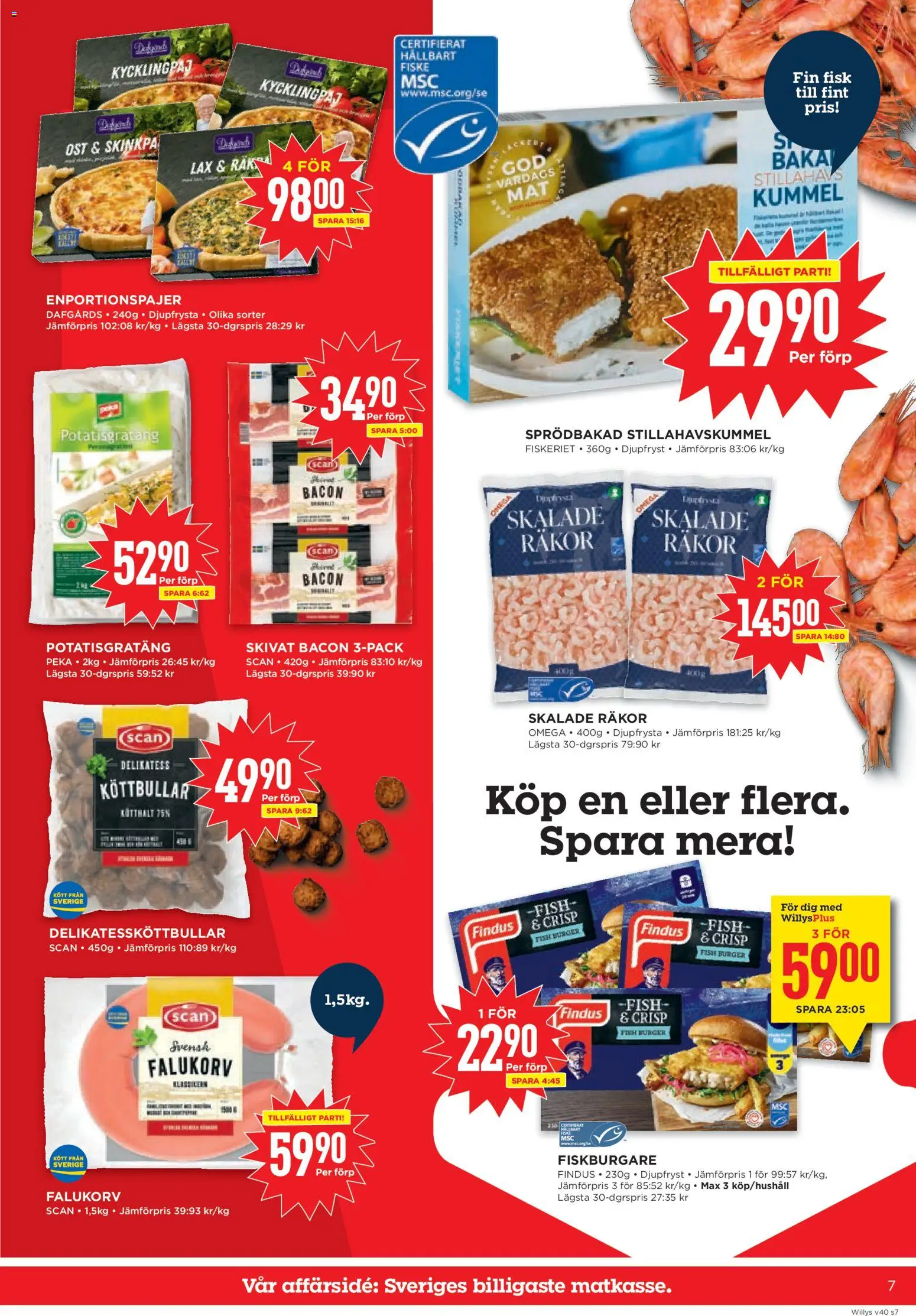 Willys erbjudanden Reklamblad in Sverige