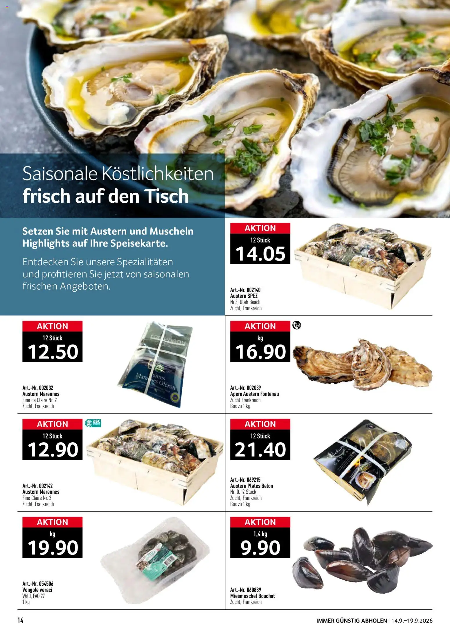 Prodega aktionen Prospekt in Schweiz