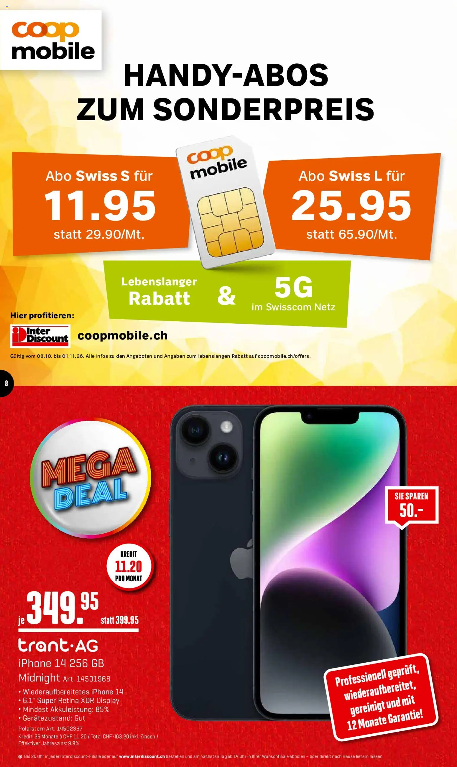 Interdiscount aktionen Prospekt in Schweiz