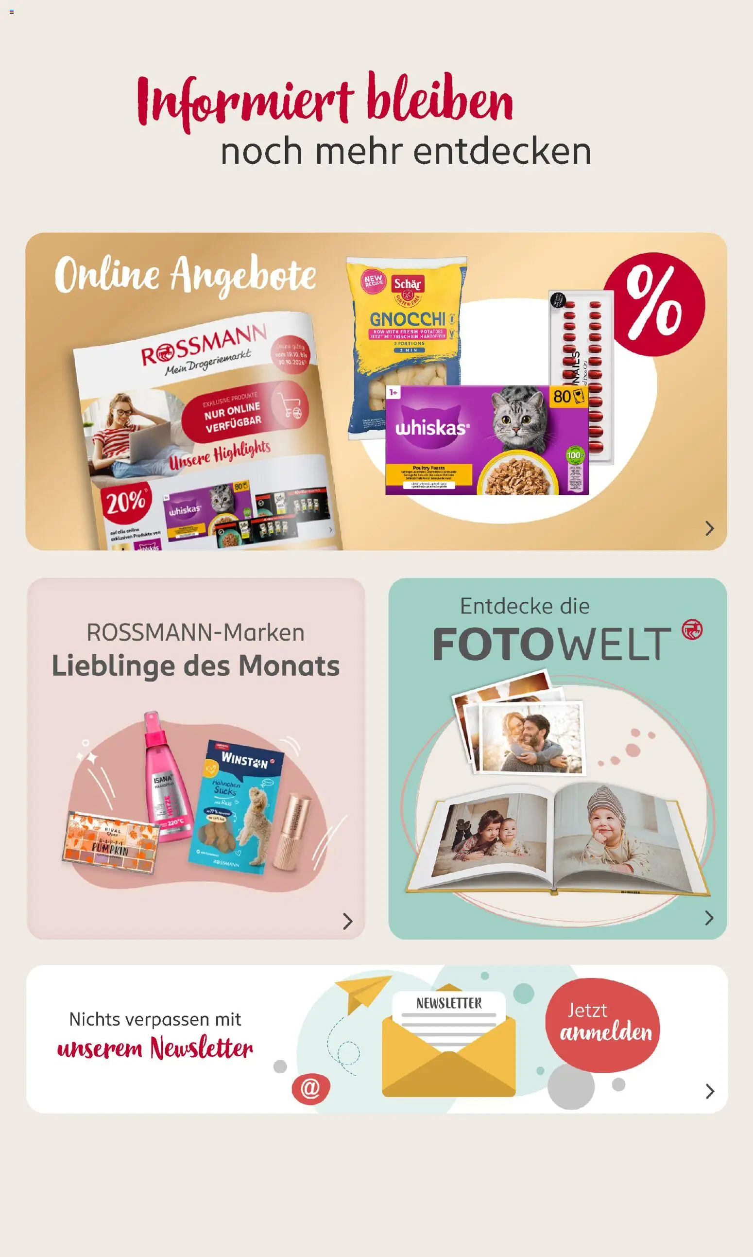 Rossmann Pre Black Week Prospekt in Deutschland