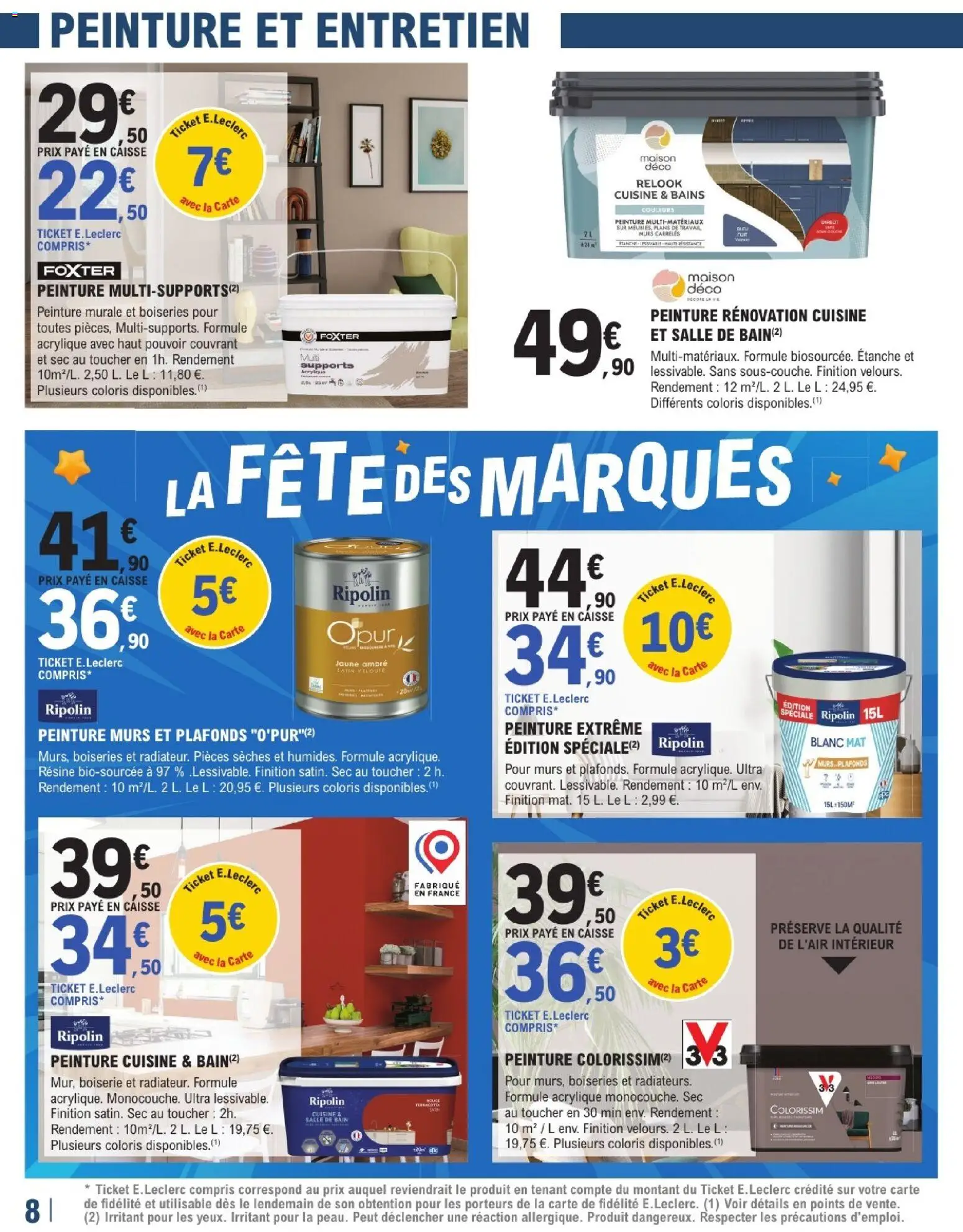 Brico E.Leclerc catalogue Catalogue in France