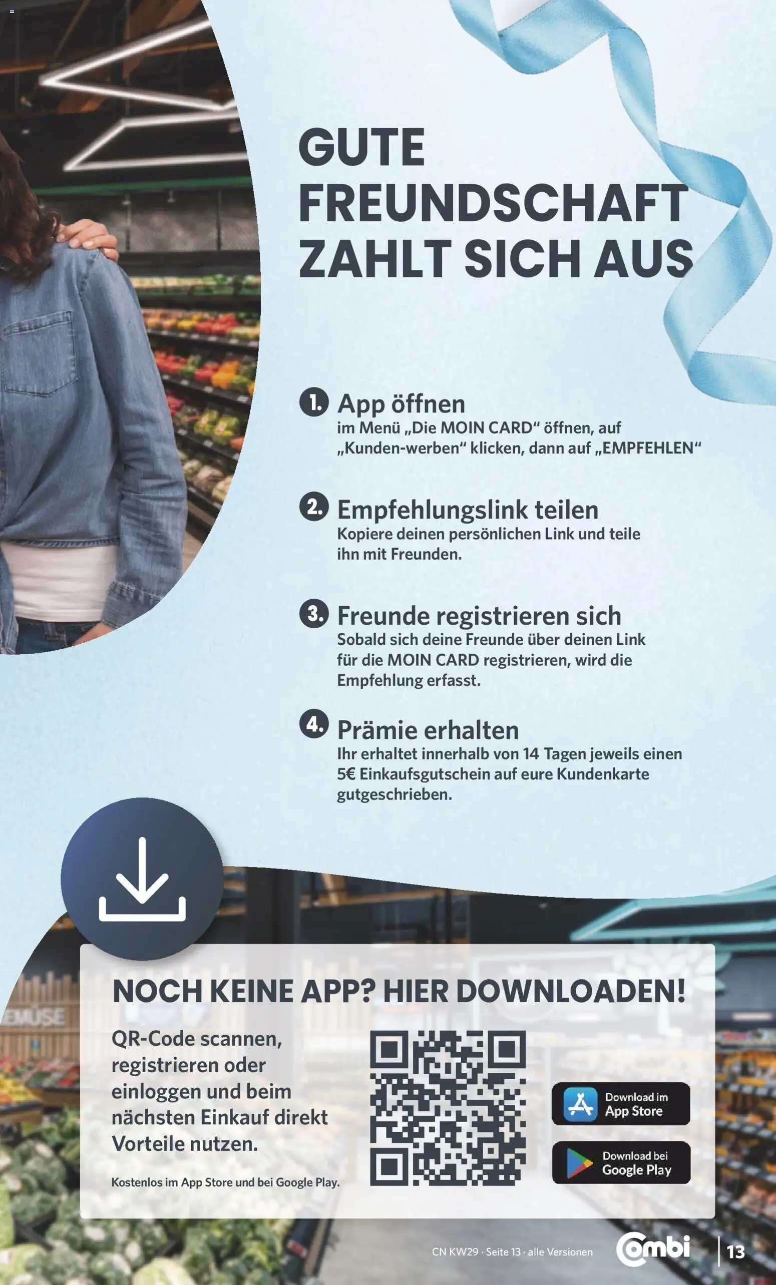 Combi Prospekt | 13.07.2026 | Wie erhält man einen begrenzten Rabatt? | Deutschland