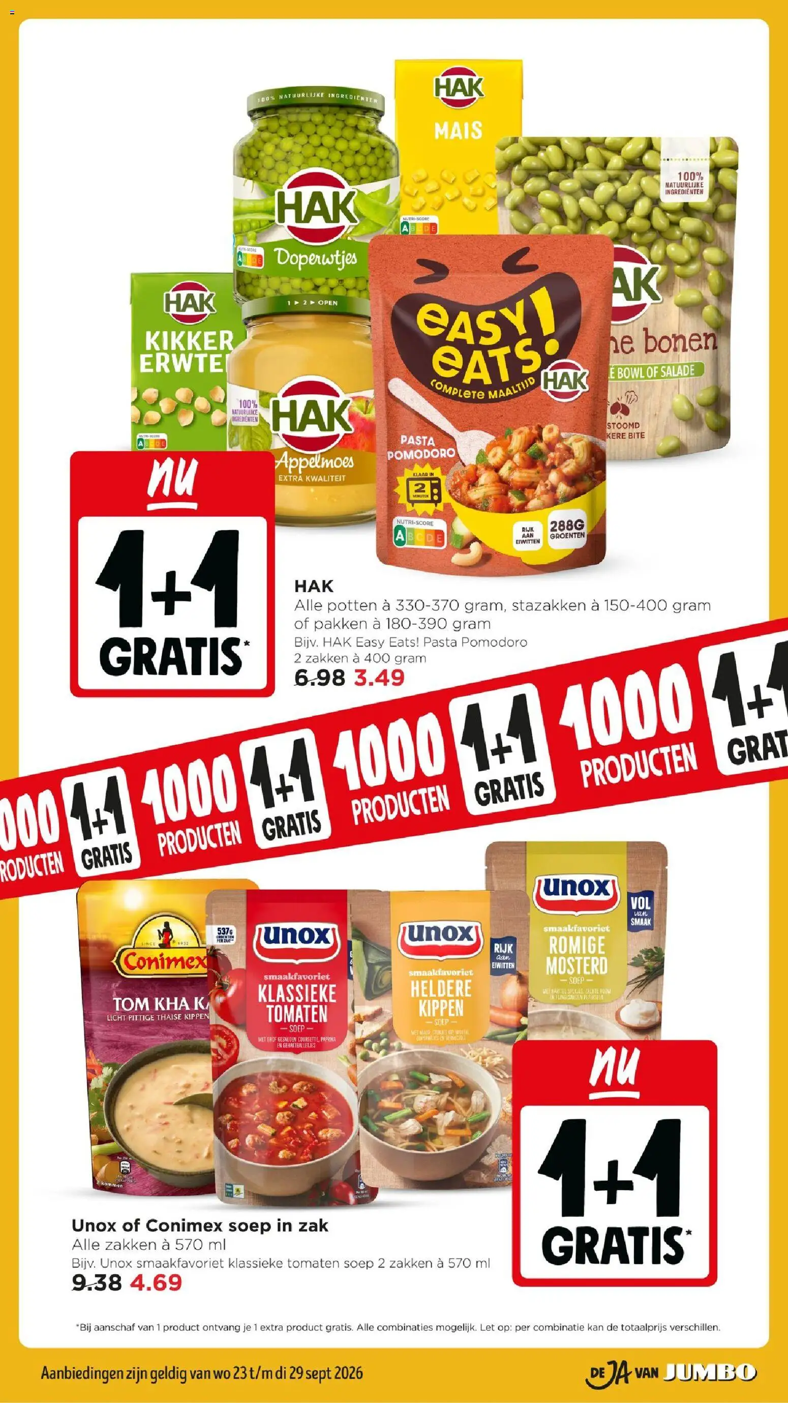 Jumbo folder week Folder in Nederland