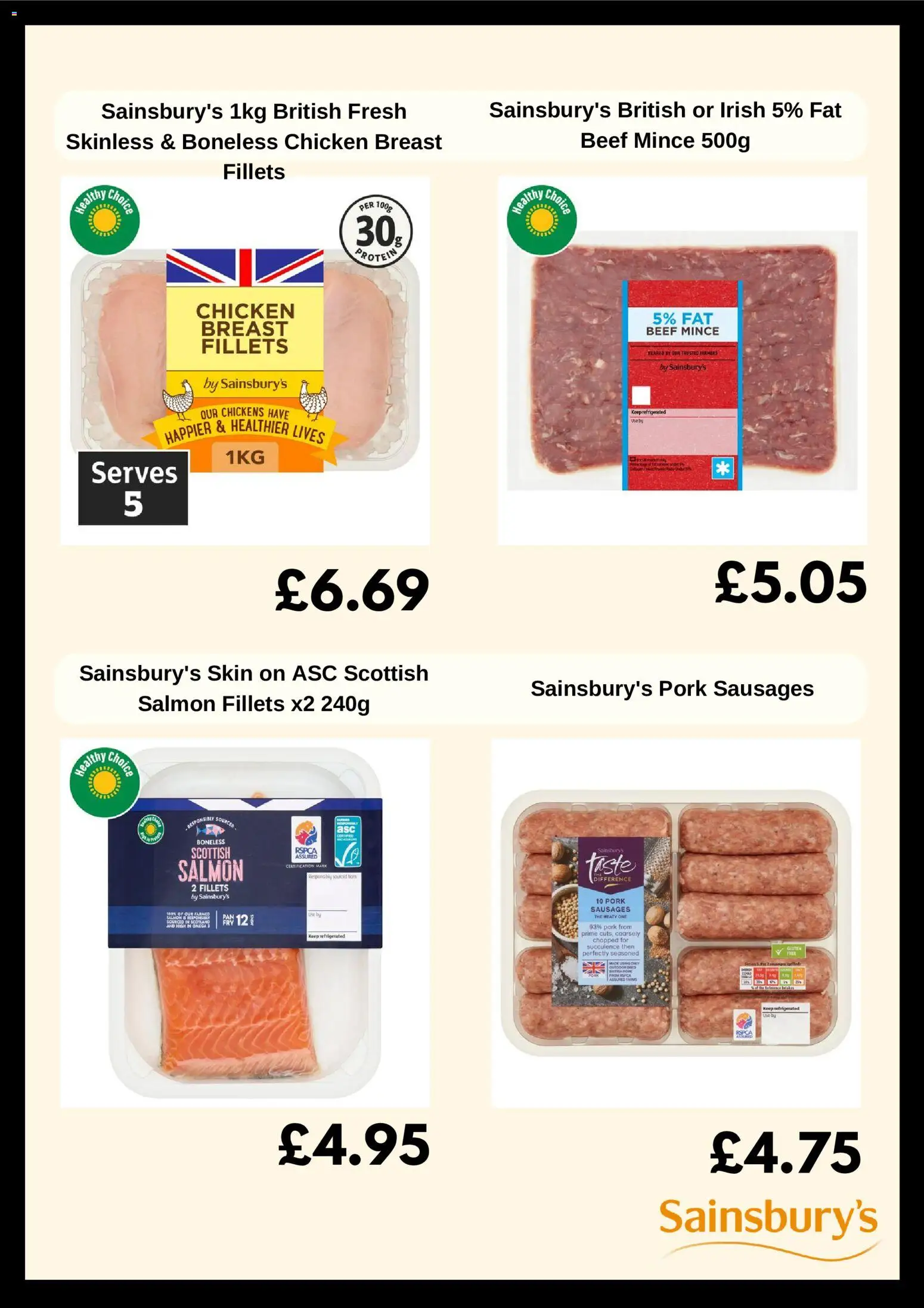 Sainsbury`s - Offers Leaflet in United Kingdom