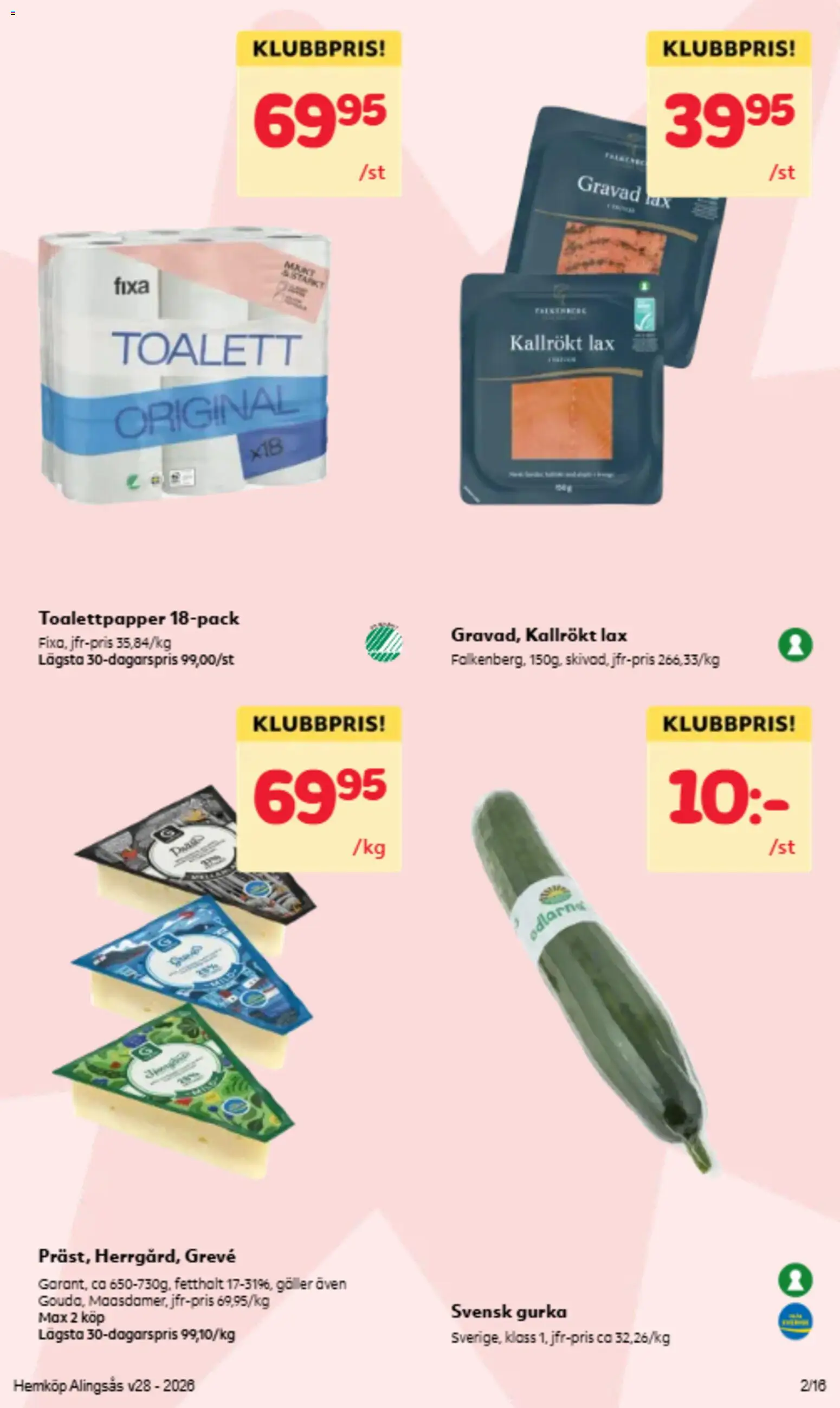 Nuvarande Hemköp erbjudanden från 📣 06/07/2026 - 12/07/2026 📣 | Sverige