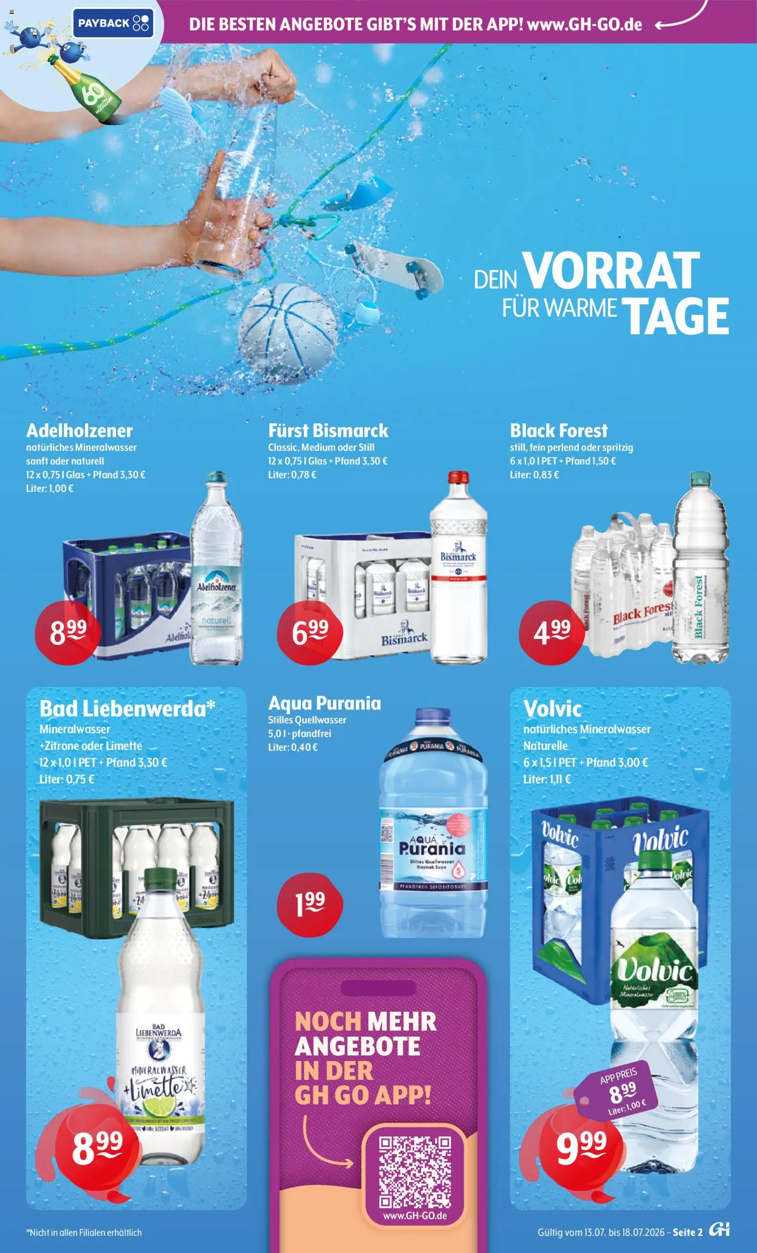 Getränke Hoffmann Prospekt | 13.07.2026 | Wie erhält man einen begrenzten Rabatt? | Deutschland