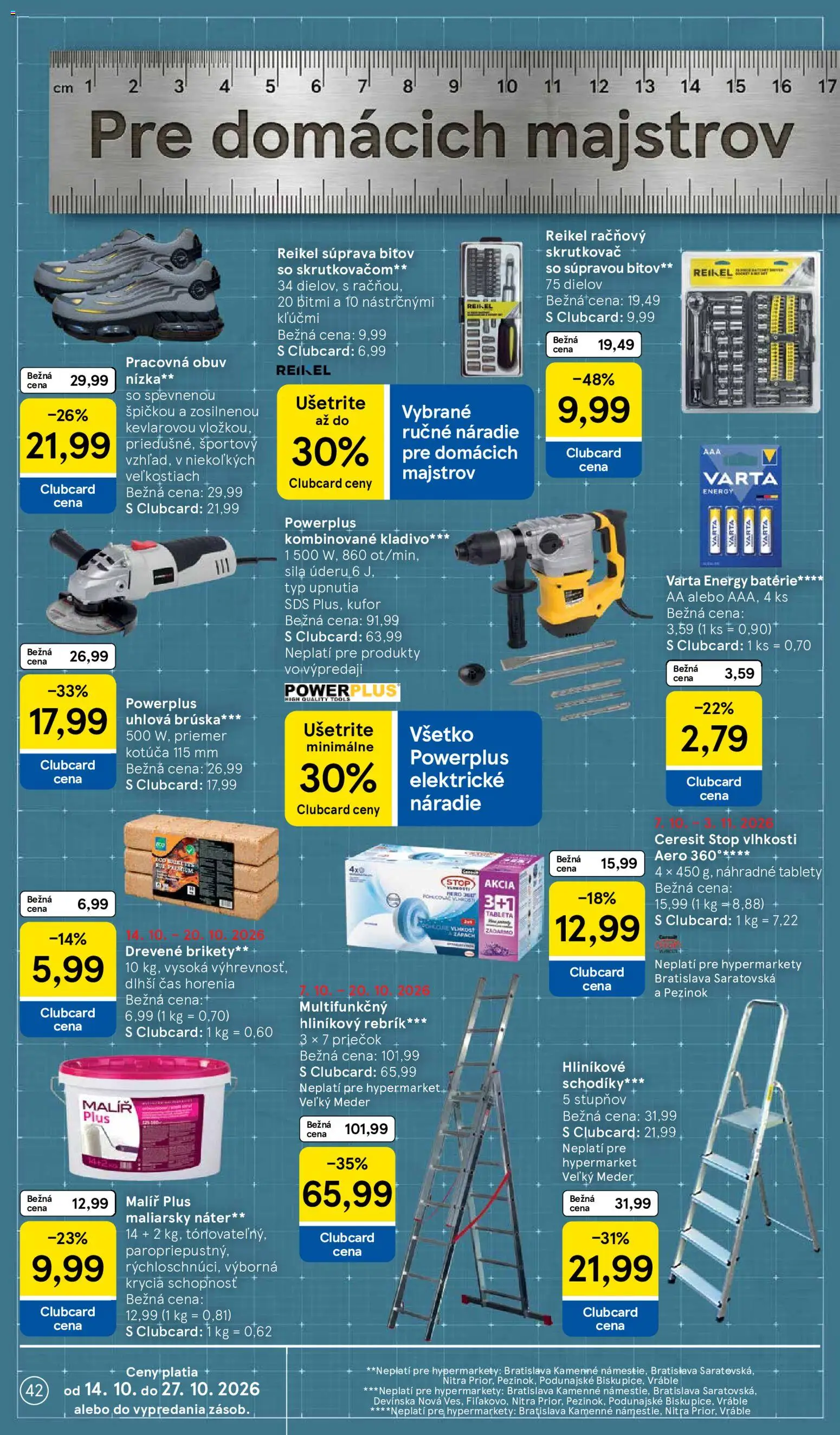 Tesco Hypermarket - leták Leták in Slovensko