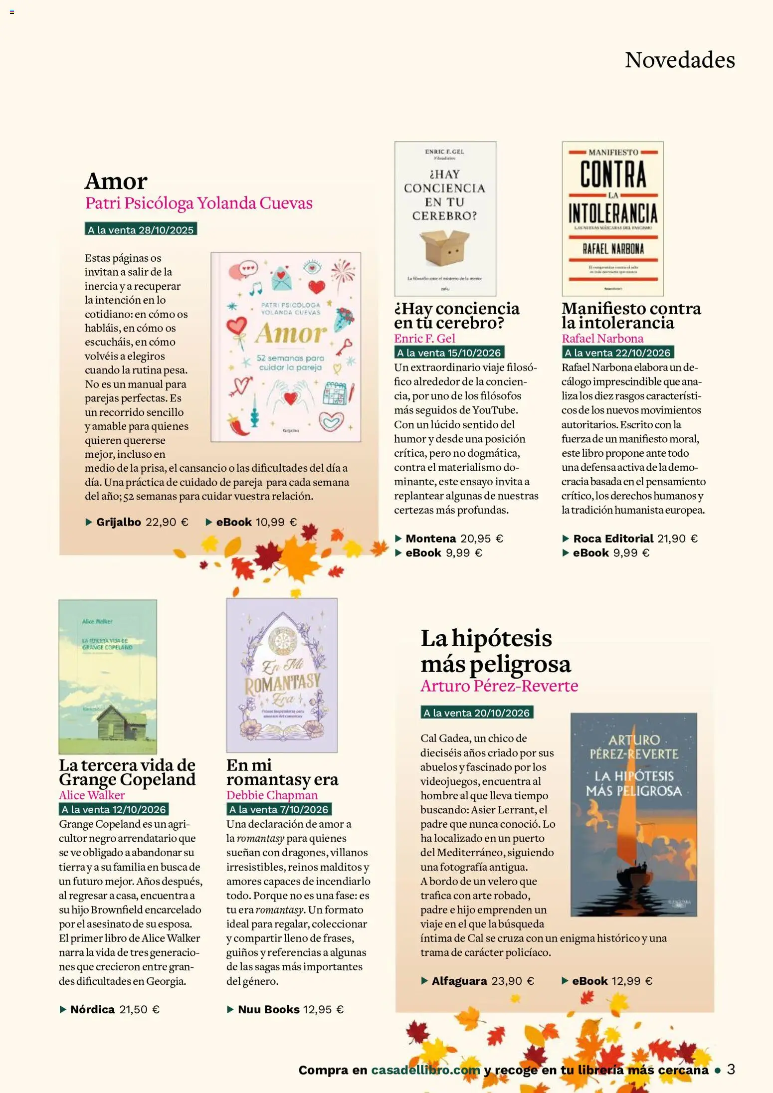 Casa del libro folleto Folleto in España