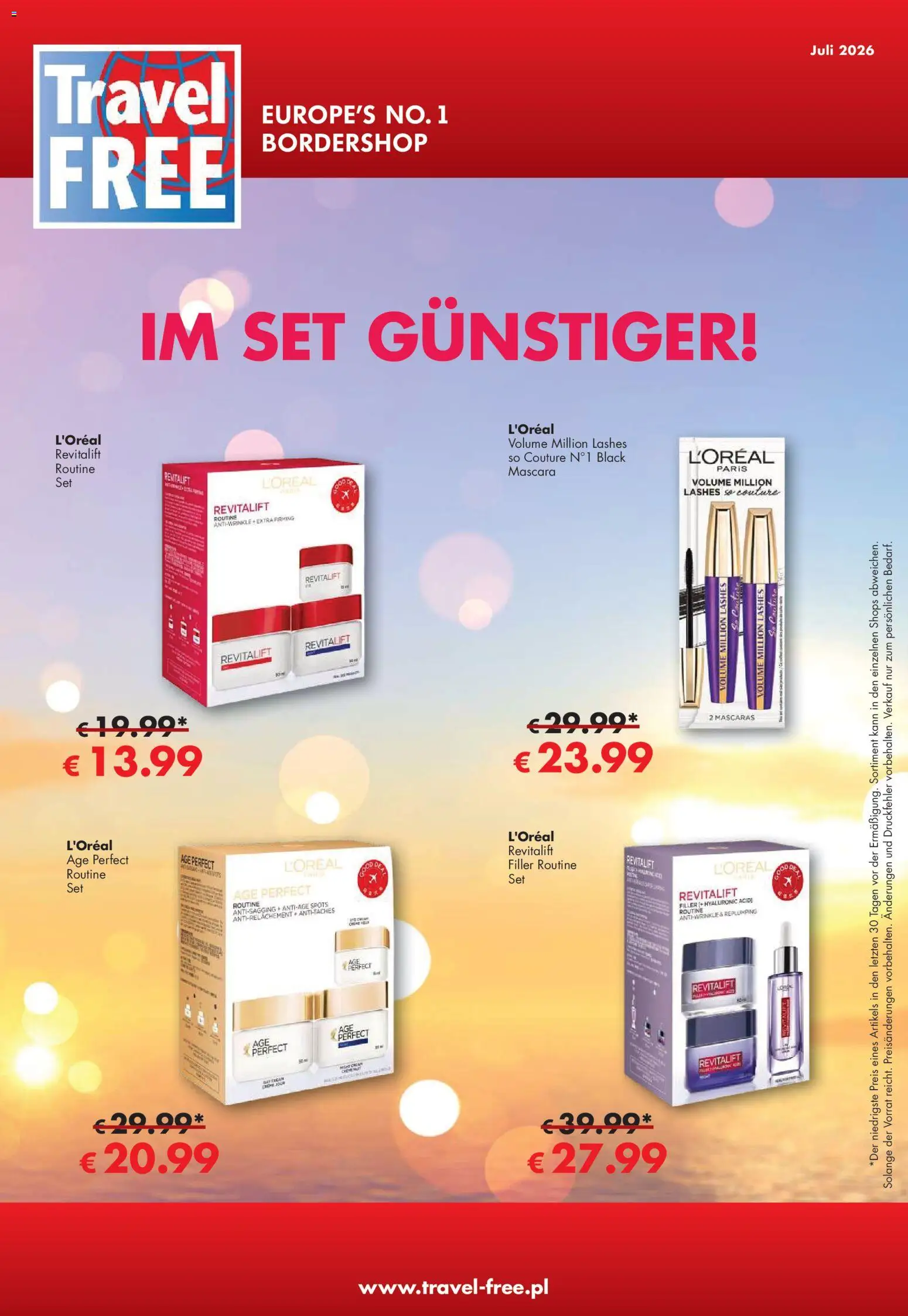 Travel Free Angebote | 01.07.2026 | Wie erhält man einen begrenzten Rabatt? | Deutschland