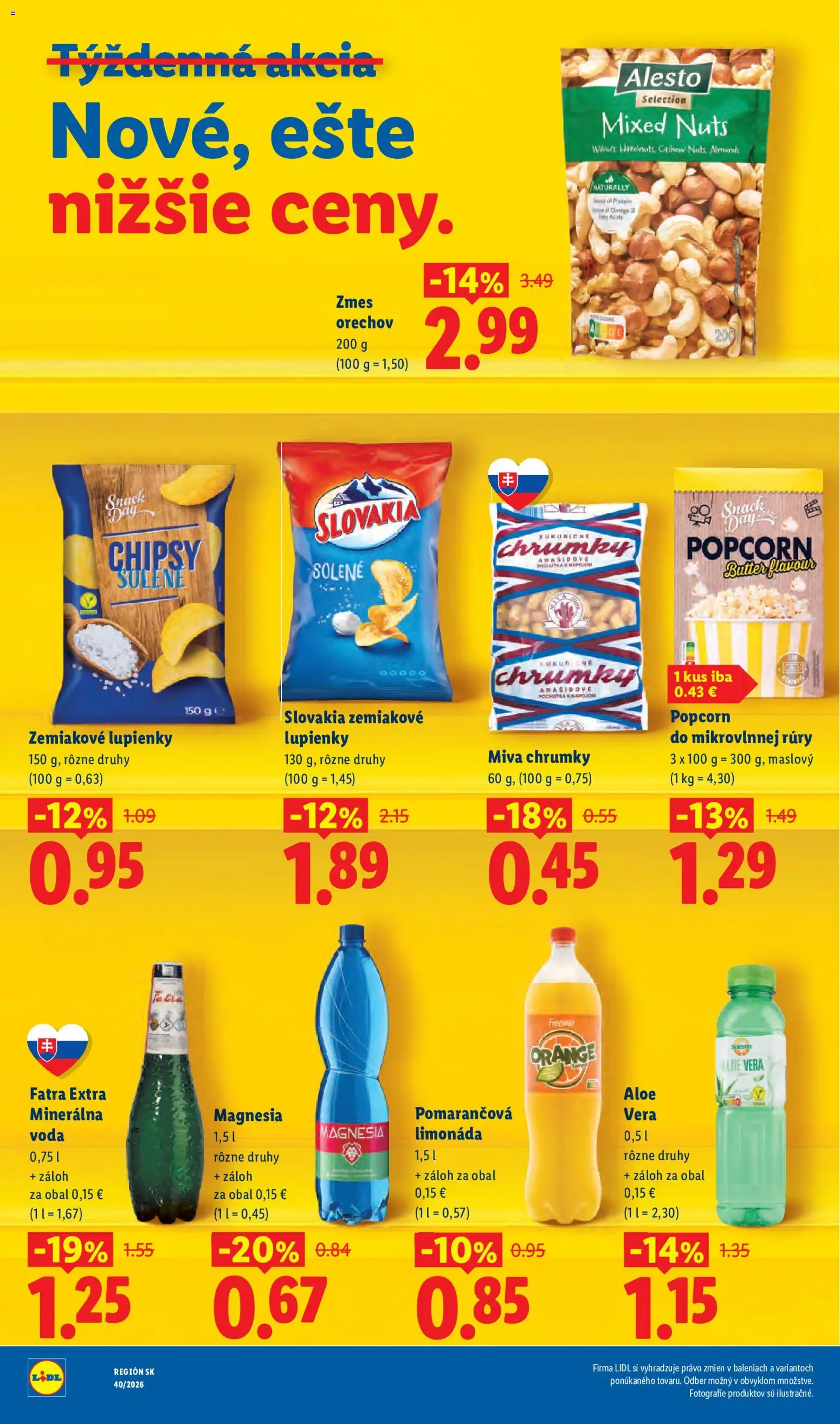 Lidl leták Leták in Slovensko