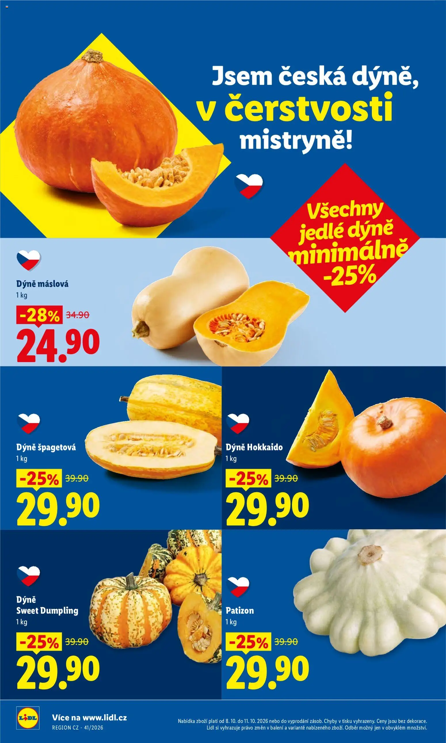 Lidl leták Leták in Česko