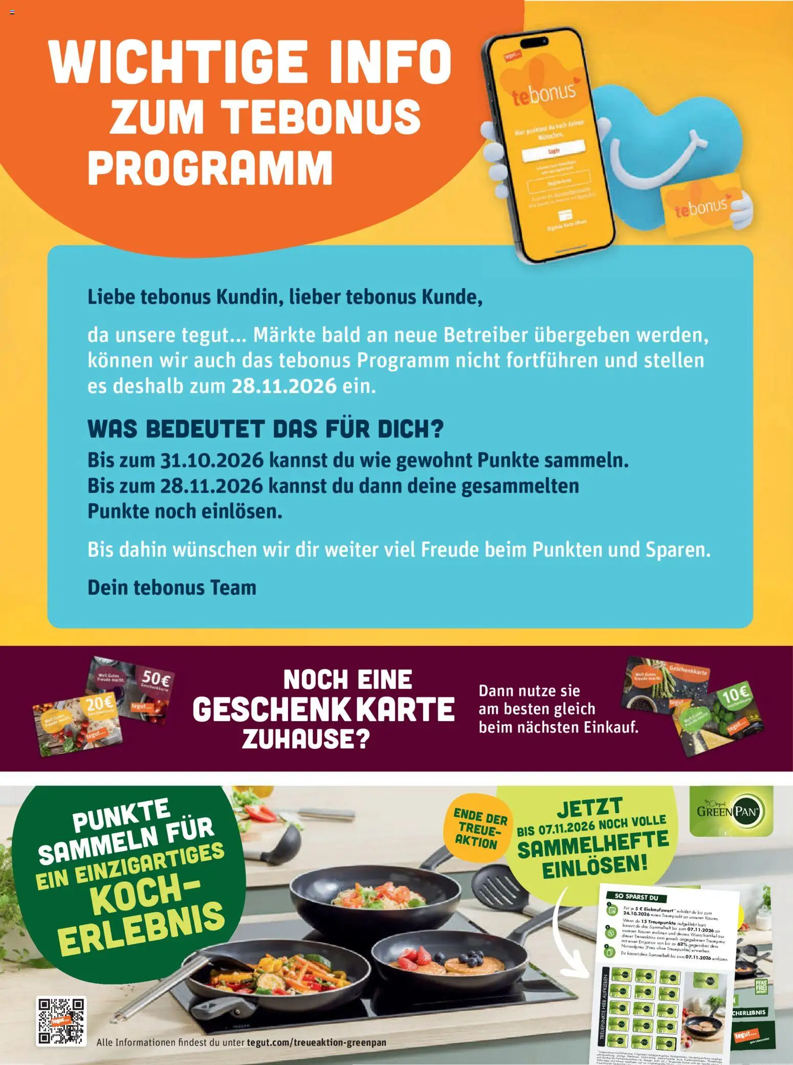Tegut Prospekt Prospekt in Deutschland