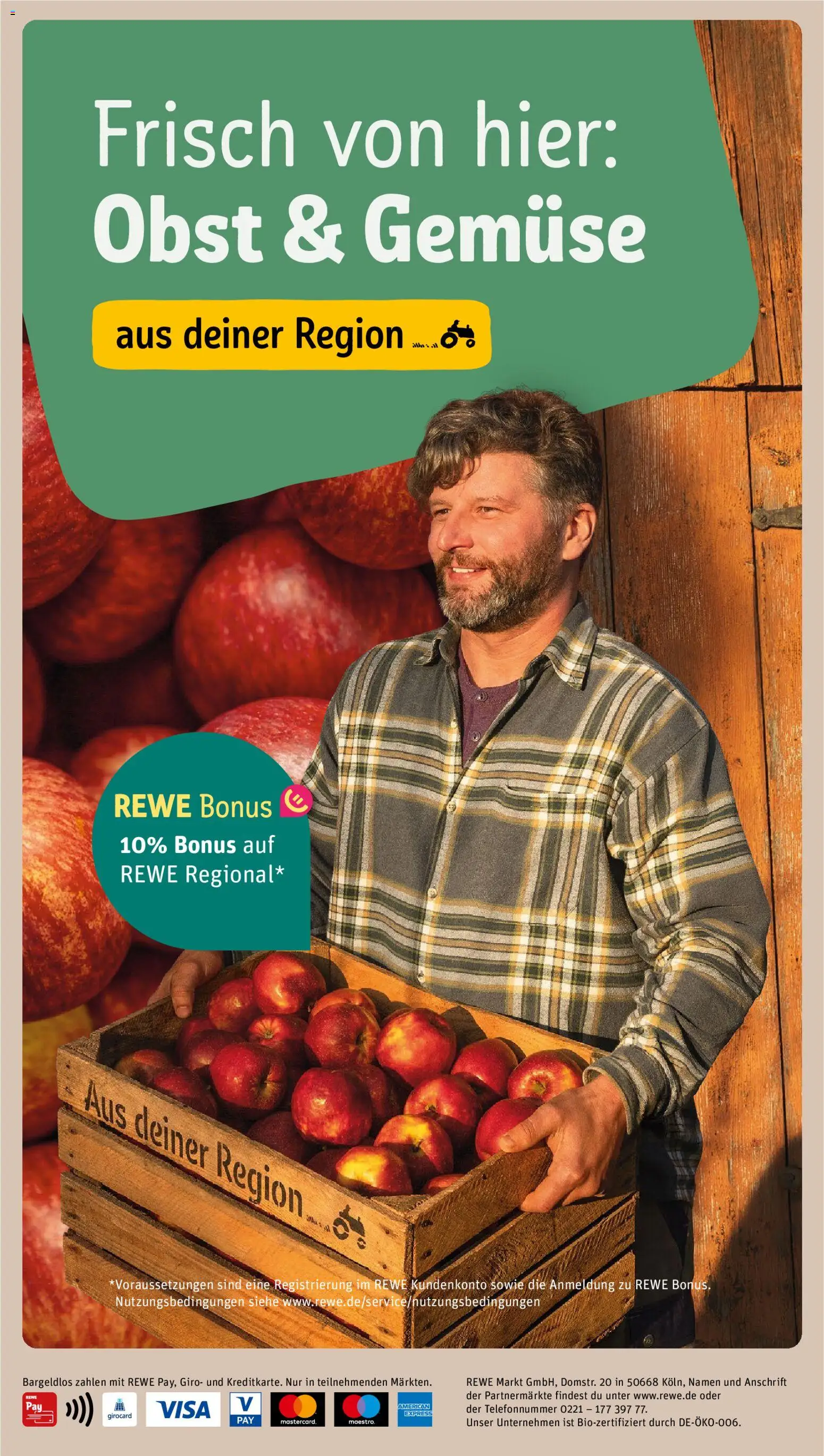 Rewe DE - DE Folder Folder in Nederland